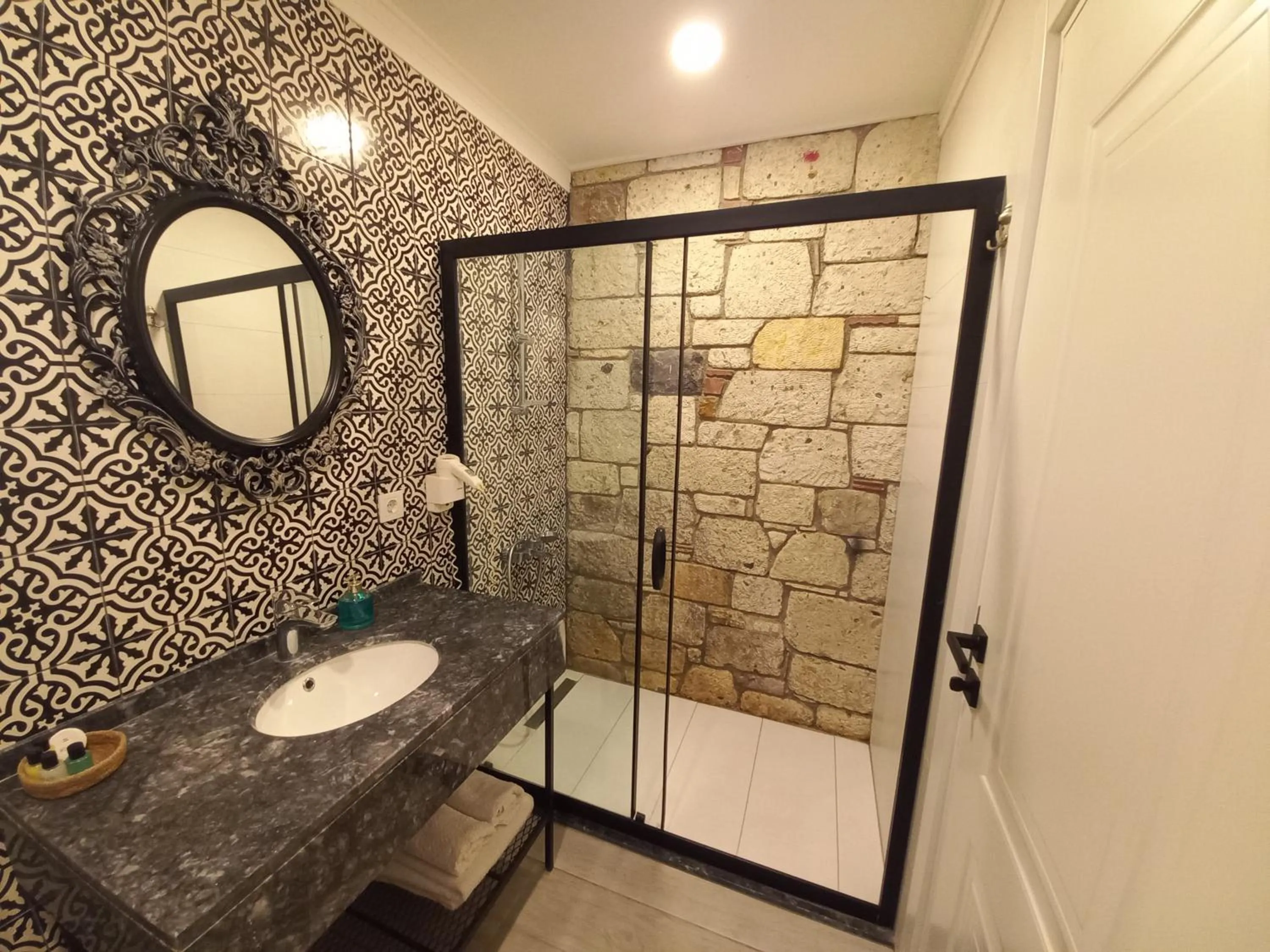 Double Room with Pool View in Chloe hotel Alacati