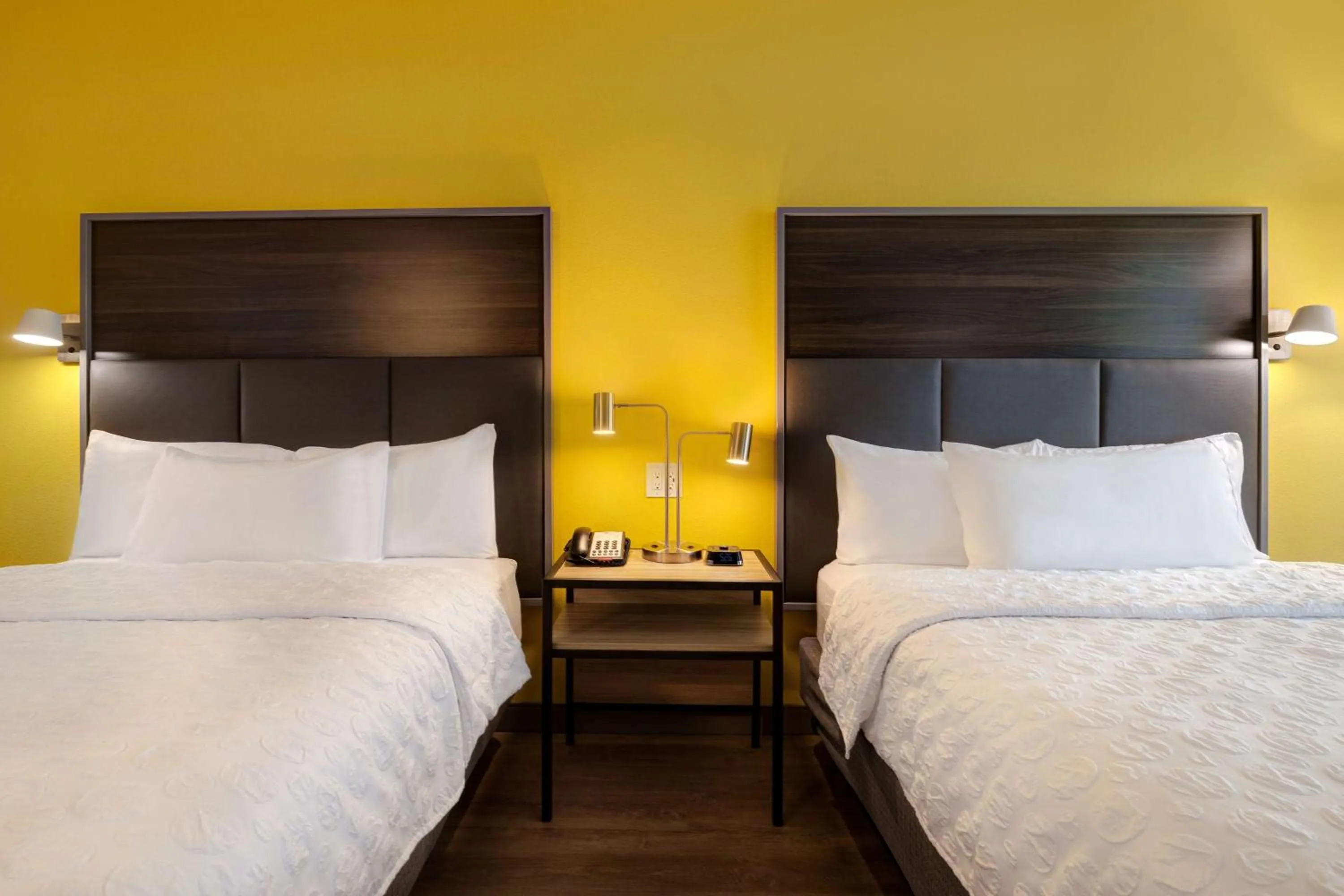 Queen Room with Two Queen Beds and Balcony - Ocean View in Tru By Hilton Galveston, Tx