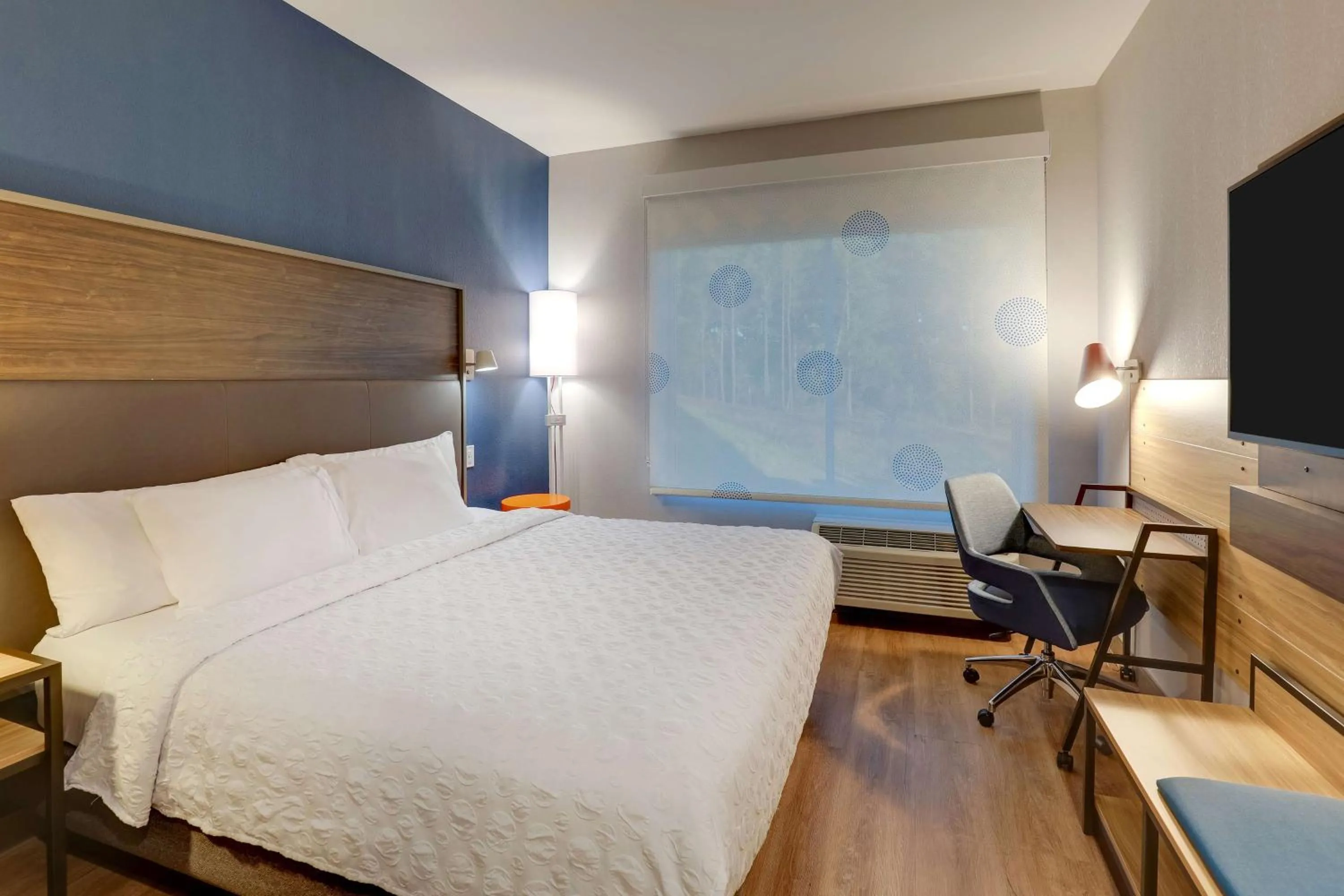 King Room with Walk-In Shower in Tru By Hilton Raleigh Garner