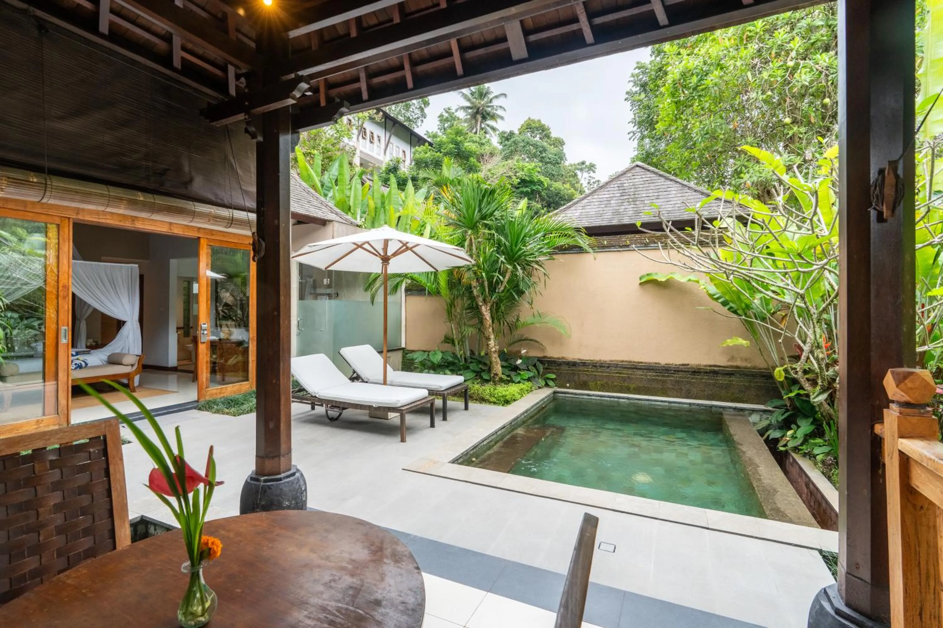 One Bedroom Pool Villa with Valley View in The Lokha Ubud Resort, Villas & SPA