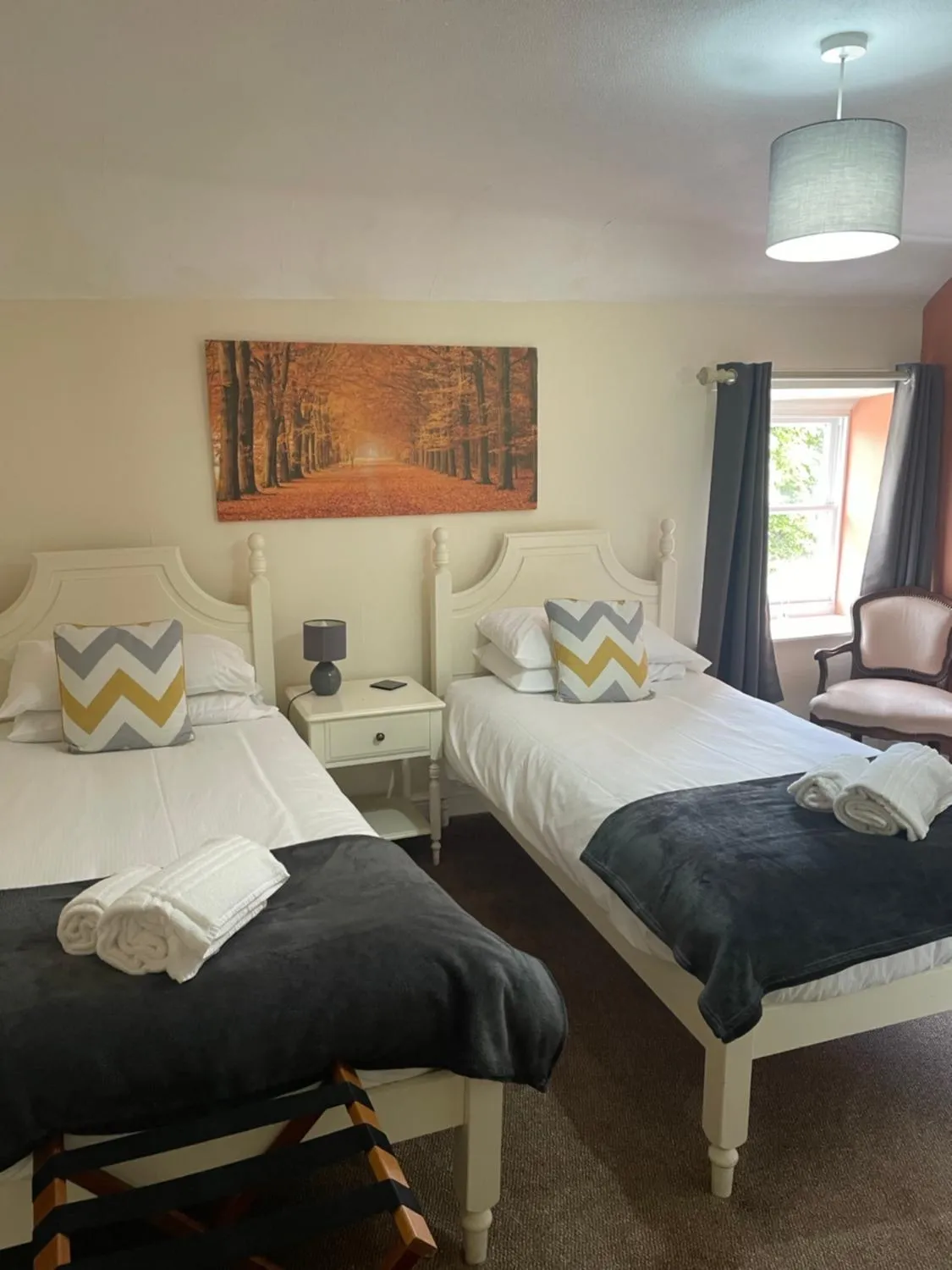 Twin Room with Shower in The Foresters Arms