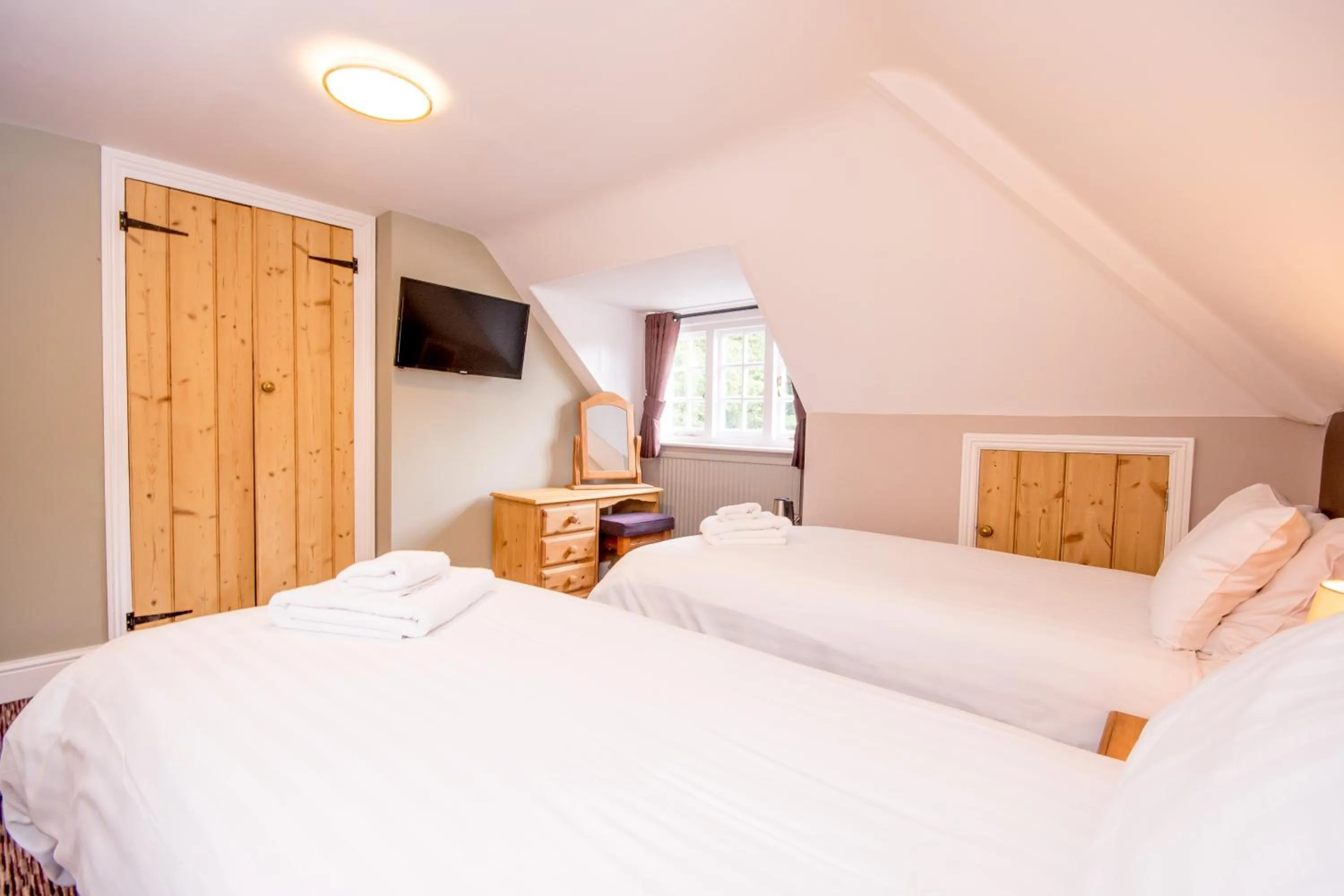 Twin Room with Shower - single occupancy in The Burley Inn