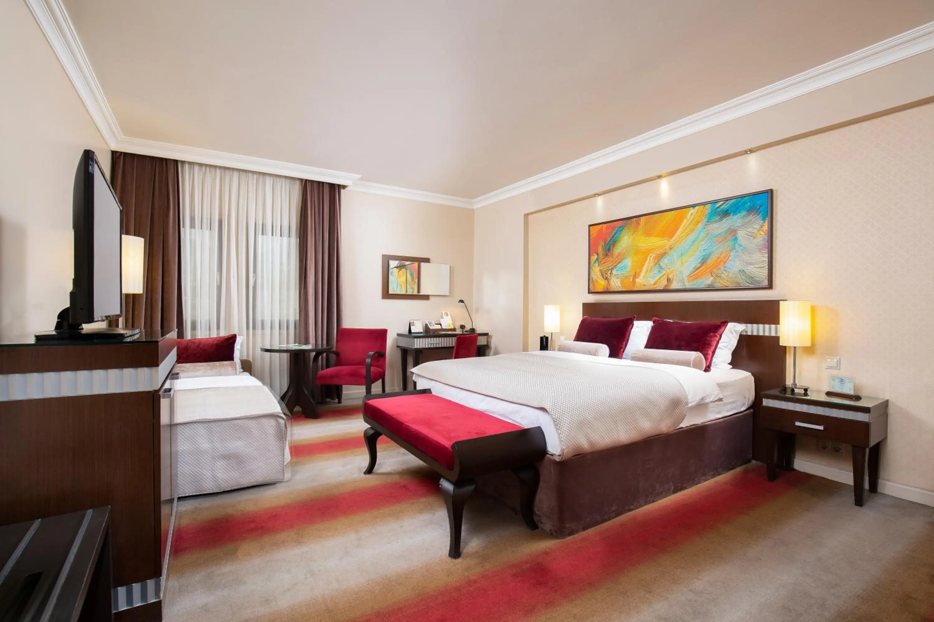 Superior Triple Room in Almira Hotel Thermal Spa & Convention Center