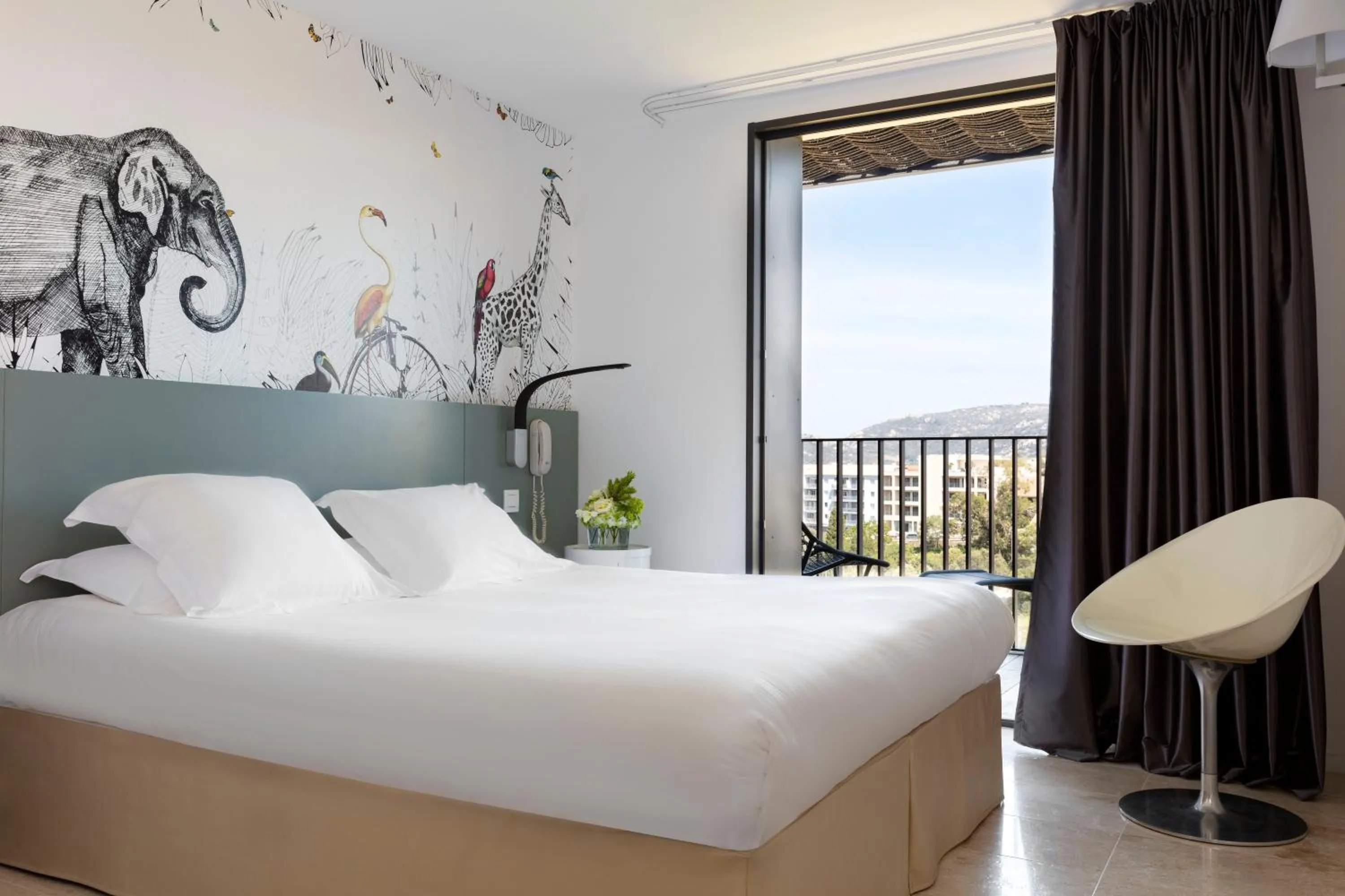 Standard Double Room with Balcony and Sea View in Hotel Alcyon