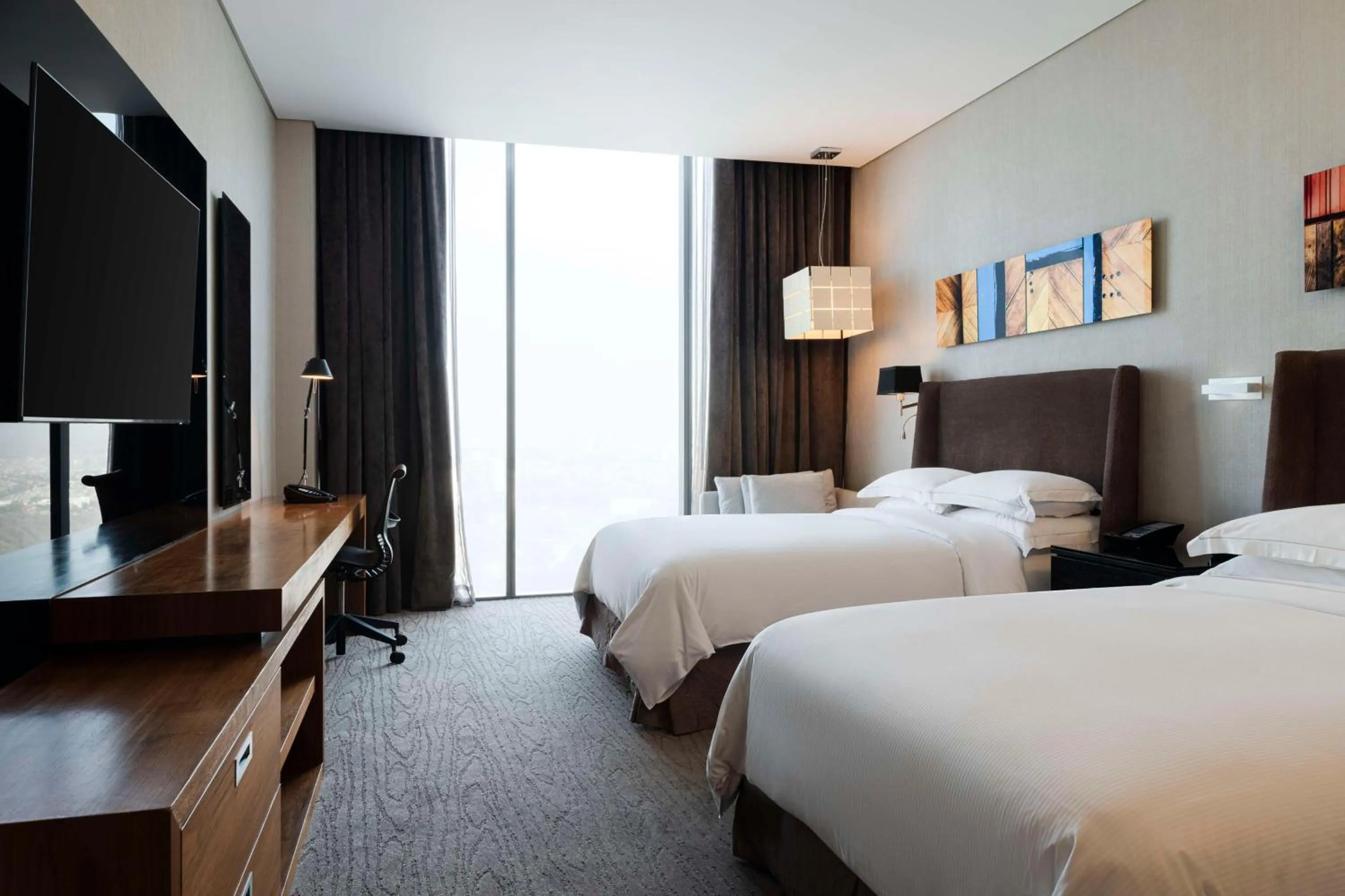 Double Room with Two Double Beds in Hilton Mexico City Santa Fe