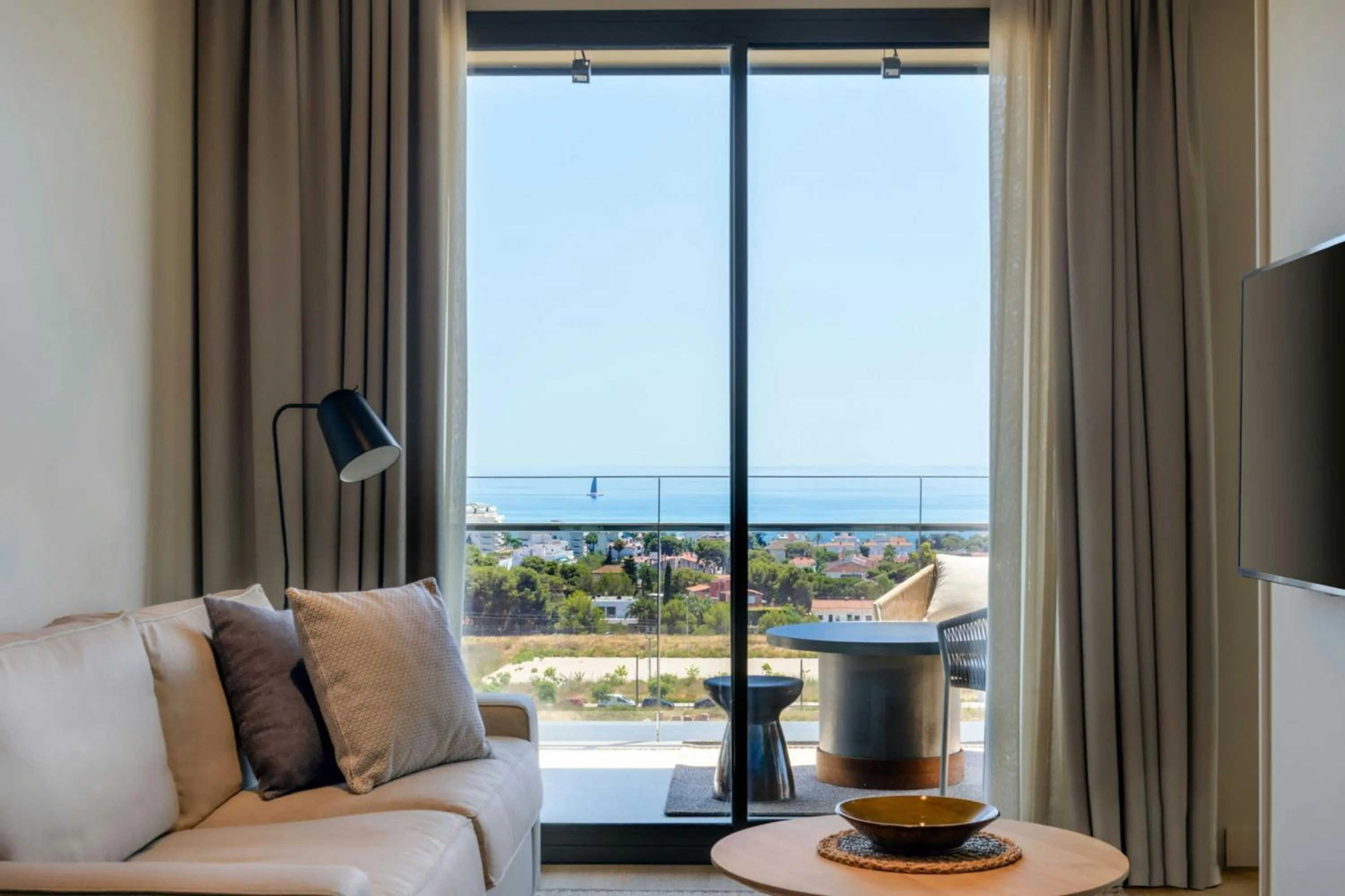 Two-Bedroom Suite with Balcony and Sea View in Sabàtic Sitges Hotel, Autograph Collection