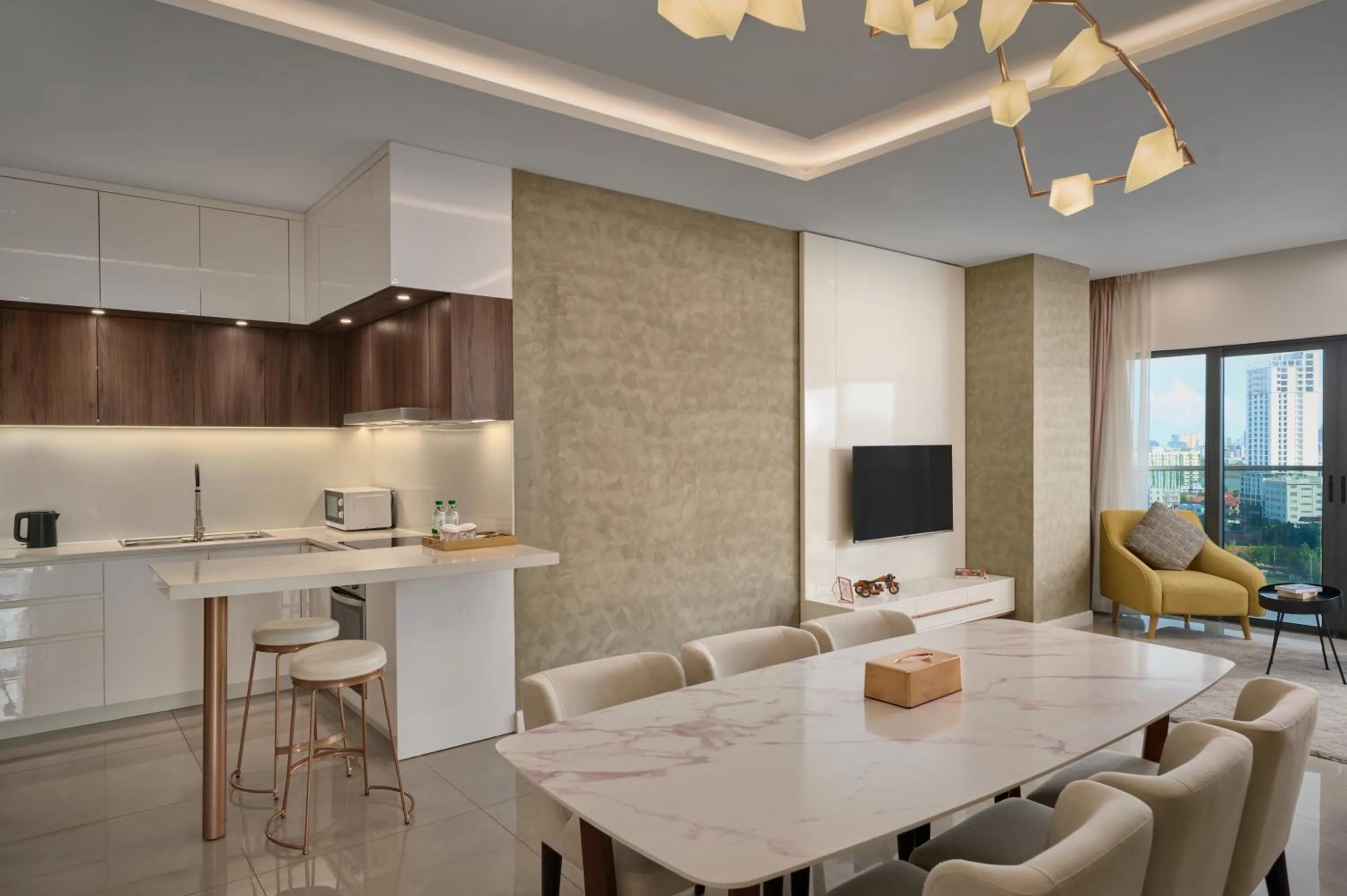 3-Bedroom Executive Suite in The Peninsula Phnom Penh