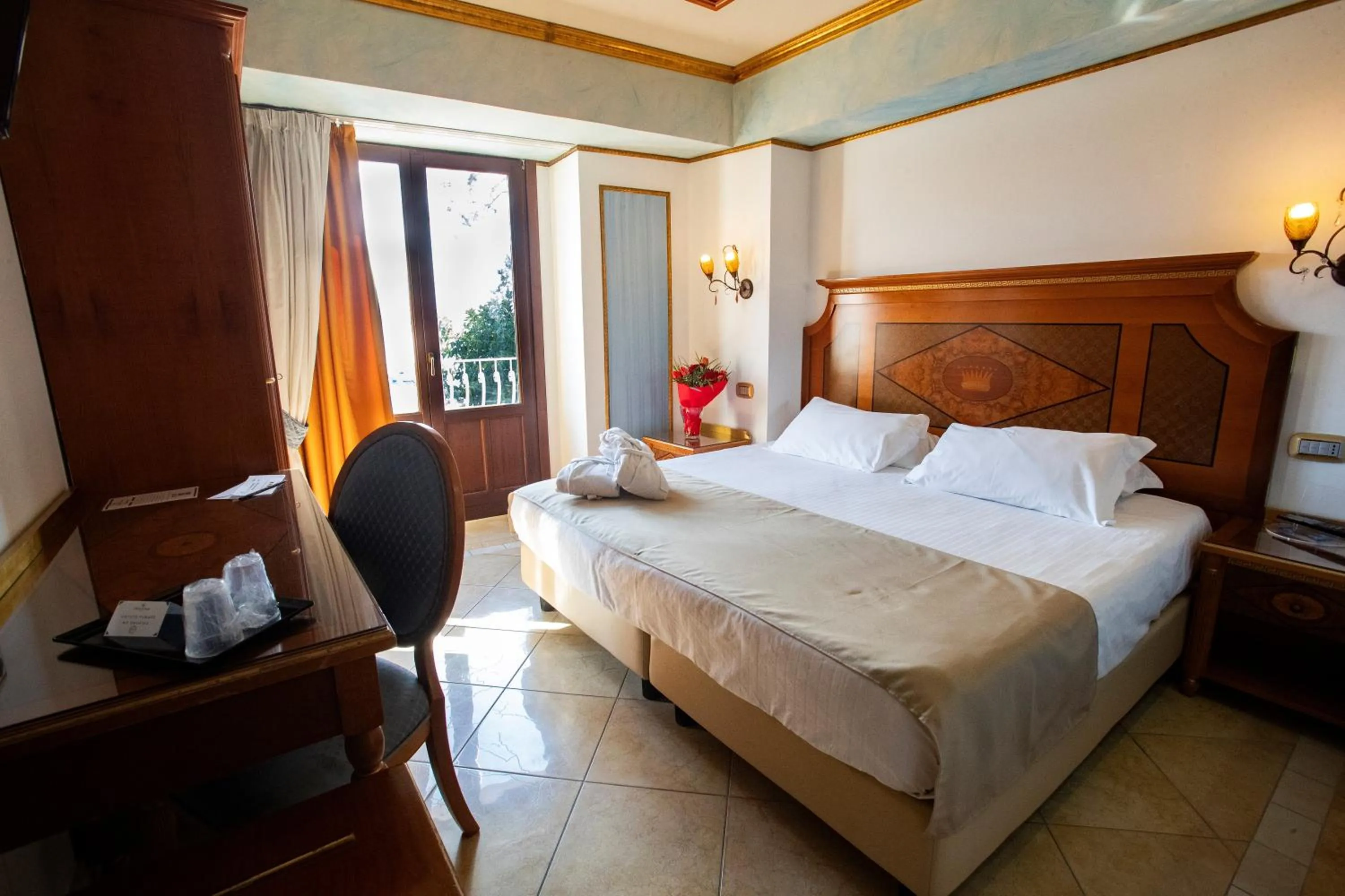 Deluxe Double Room with Balcony and Sea View - single occupancy in Hotel Il Principe