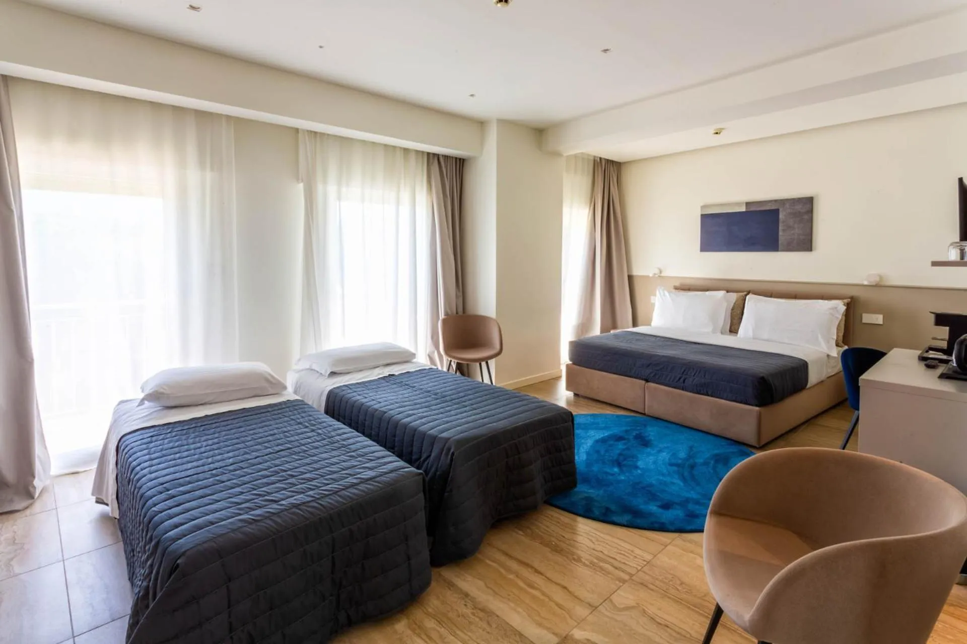 Family Room with Terrace in Hotel Petit Palais