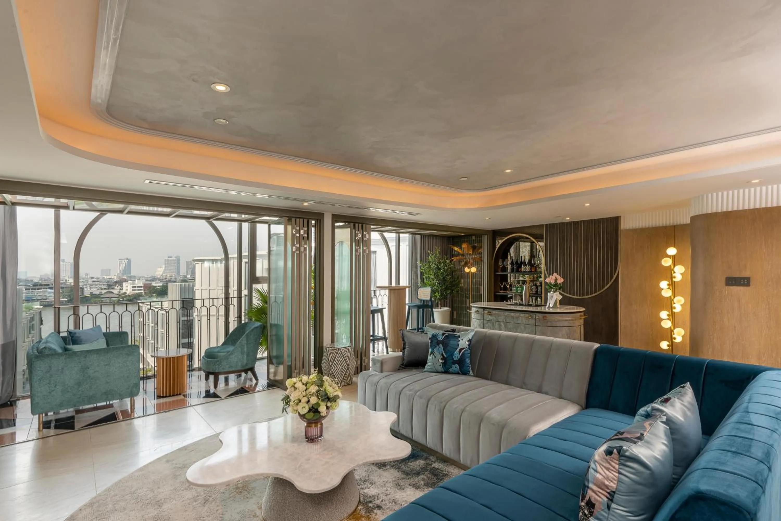 Two-Bedroom Suite in The Salil Hotel Riverside Bangkok