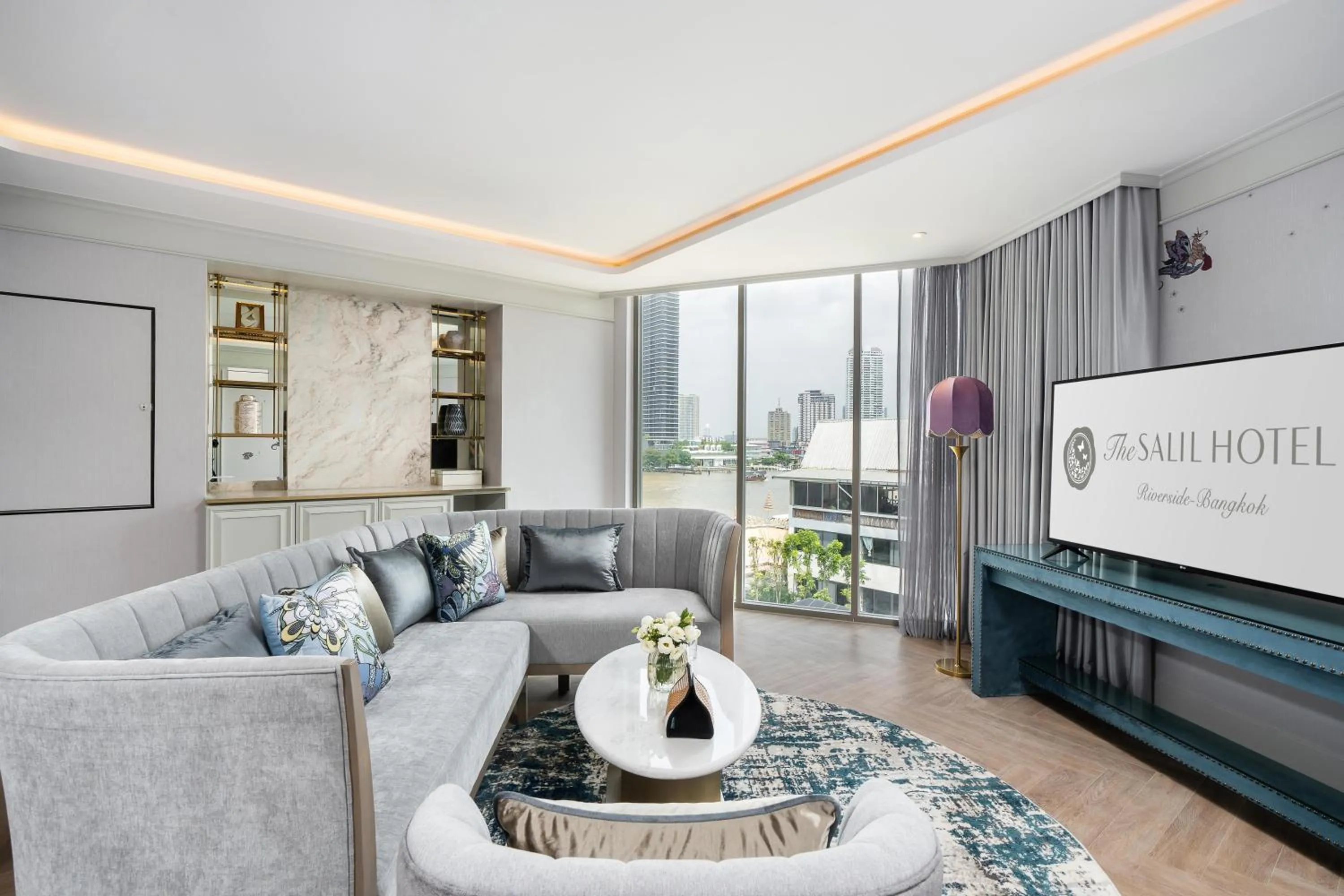 Presidential Suite in The Salil Hotel Riverside Bangkok