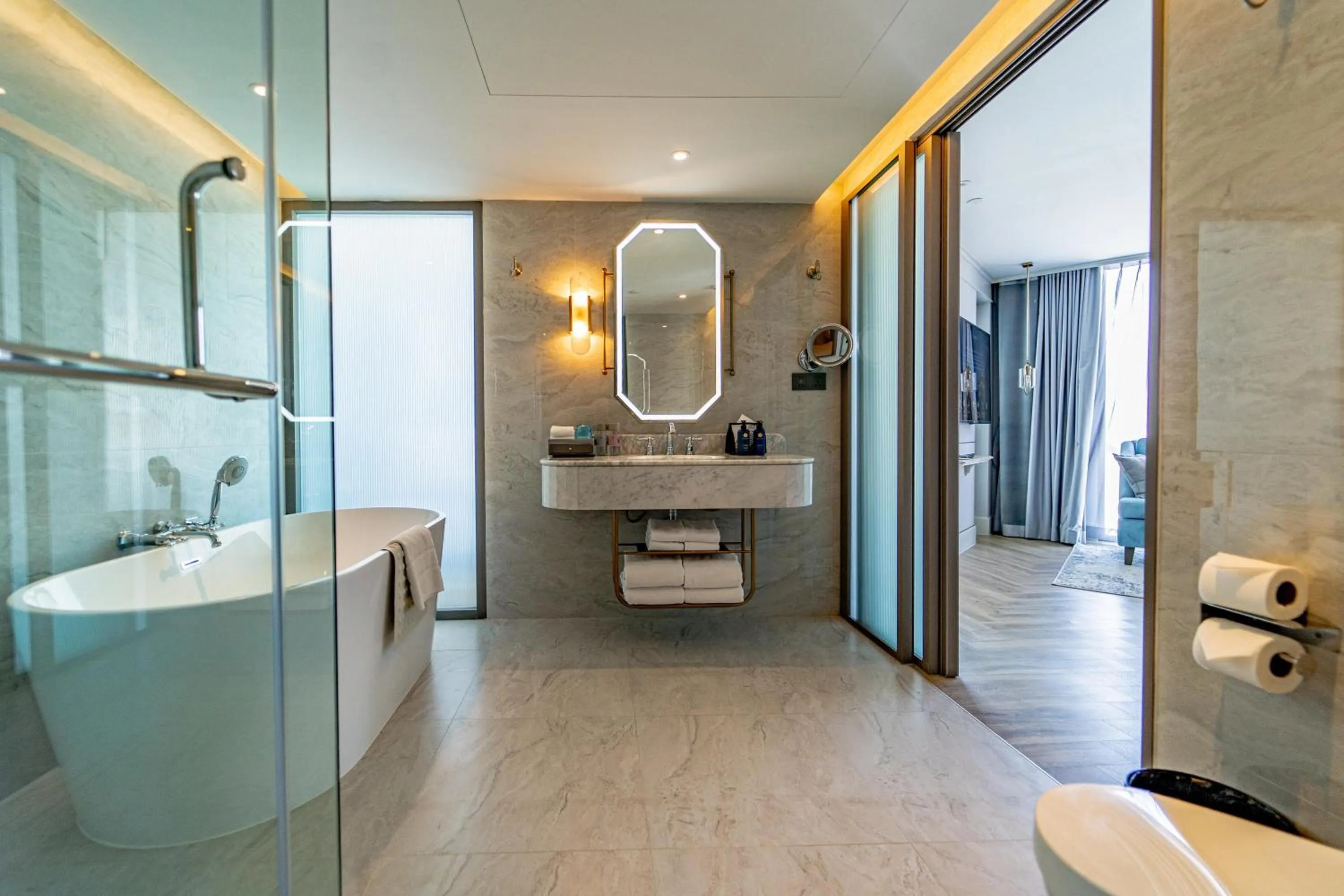 Club One Bedroom Riverview Suite in The Salil Hotel Riverside Bangkok