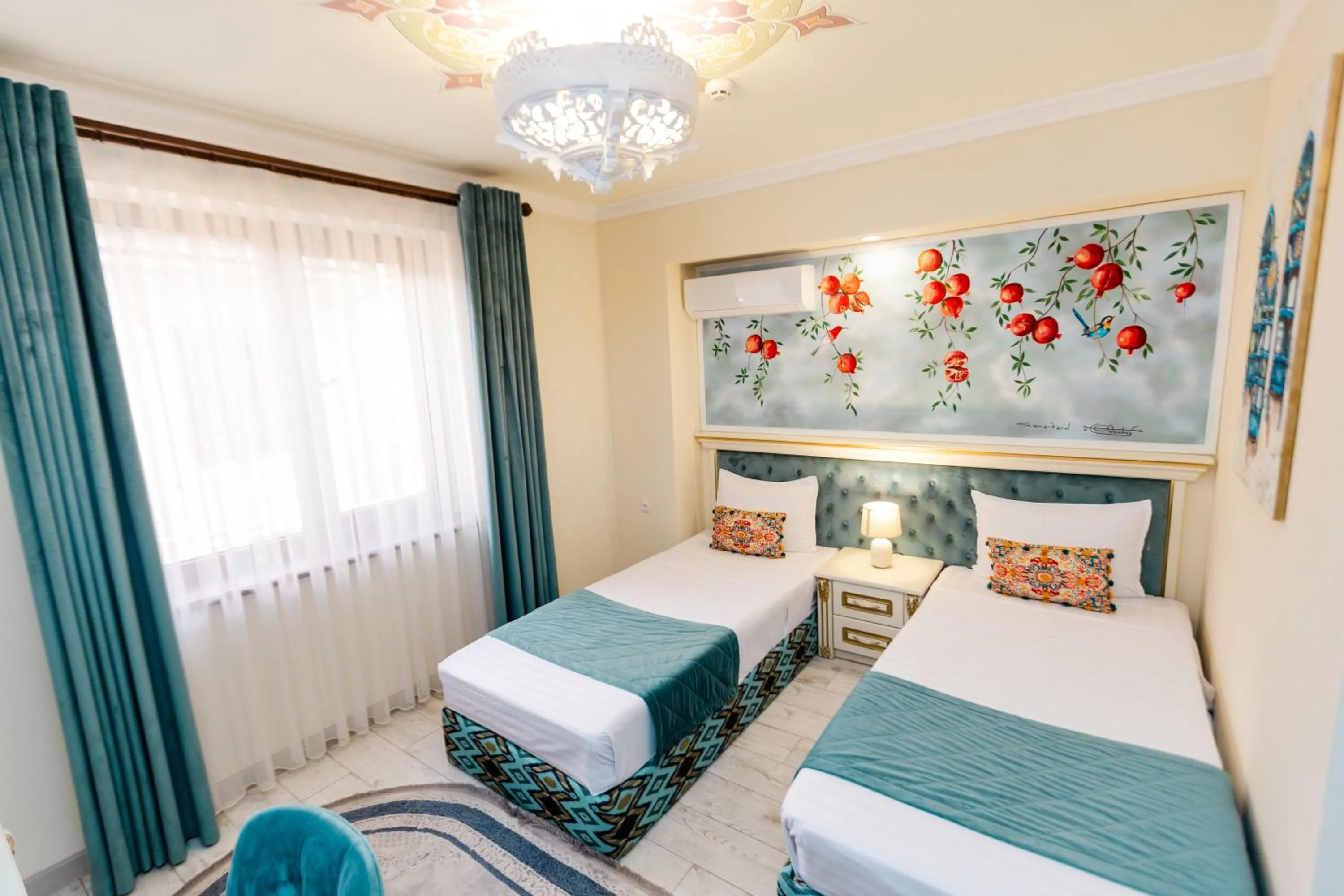 Twin Room - single occupancy in Gur Emir Palace boutique hotel