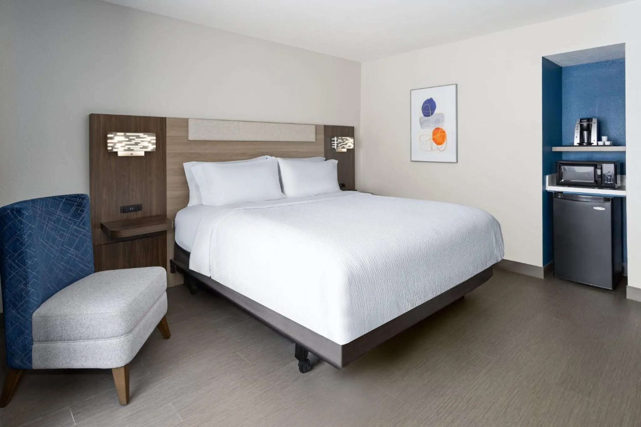 Standard King Room with Roll-in Shower - Mobility Accessible in Holiday Inn Express Augusta Downtown by IHG