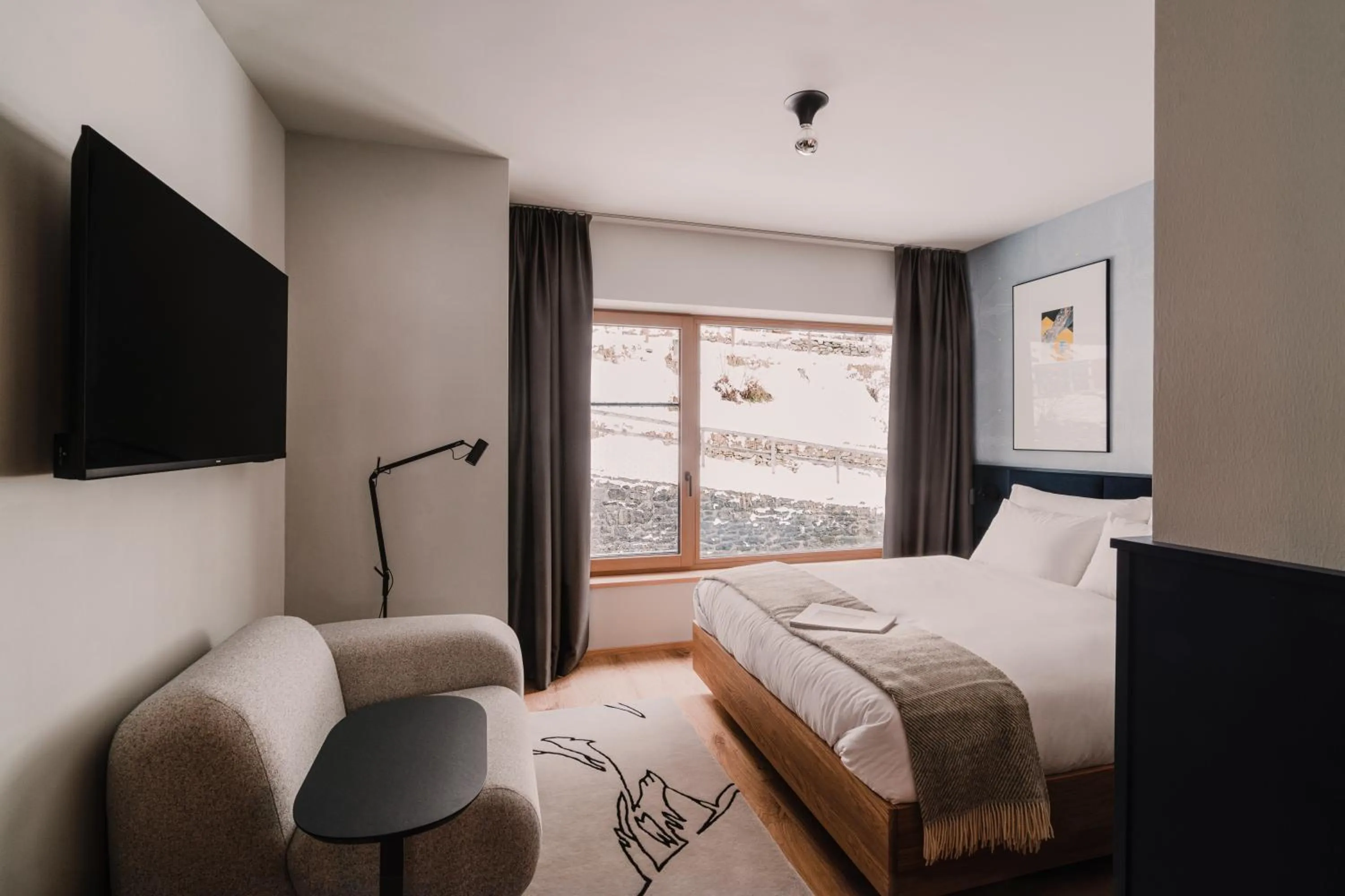 Queen Room - single occupancy in The Comodo Bad Gastein, a Member of Design Hotels