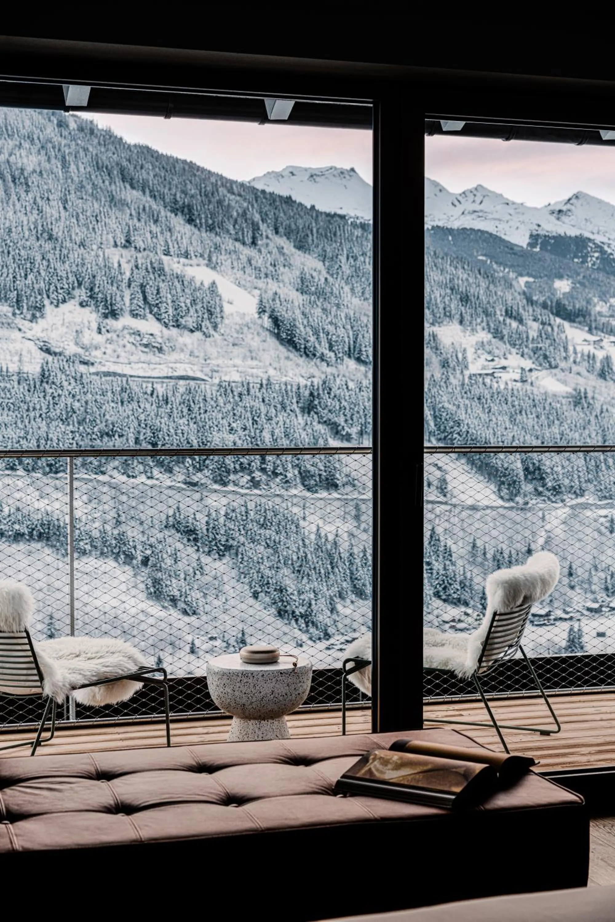 Deluxe Double Room with Balcony - single occupancy in The Comodo Bad Gastein, a Member of Design Hotels