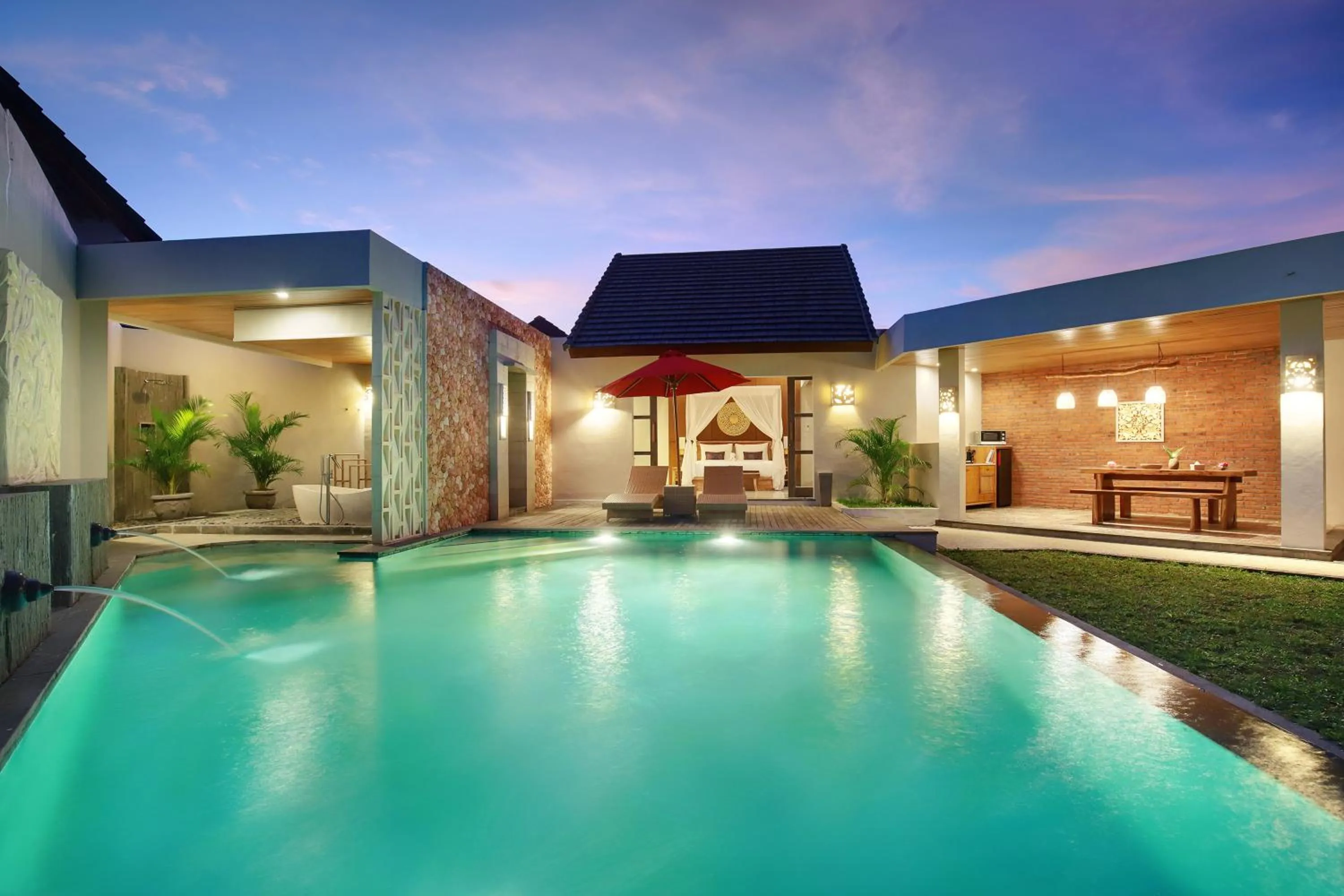 One-Bedroom Private Pool Villa in Vivara Bali Private Pool Villas & Spa Retreat