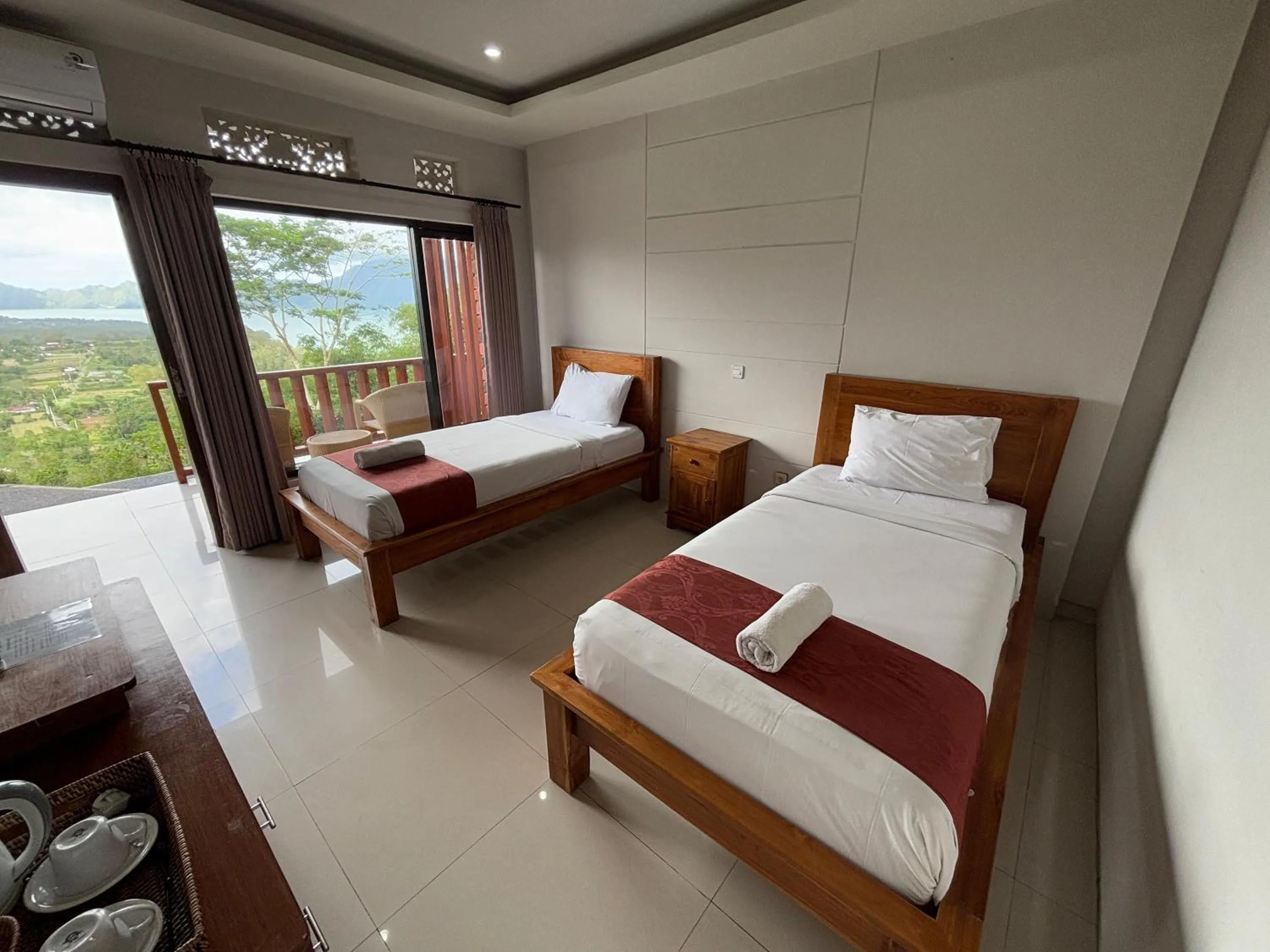 Double or Twin Room with Mountain View in Caldera Hotel & Restaurant