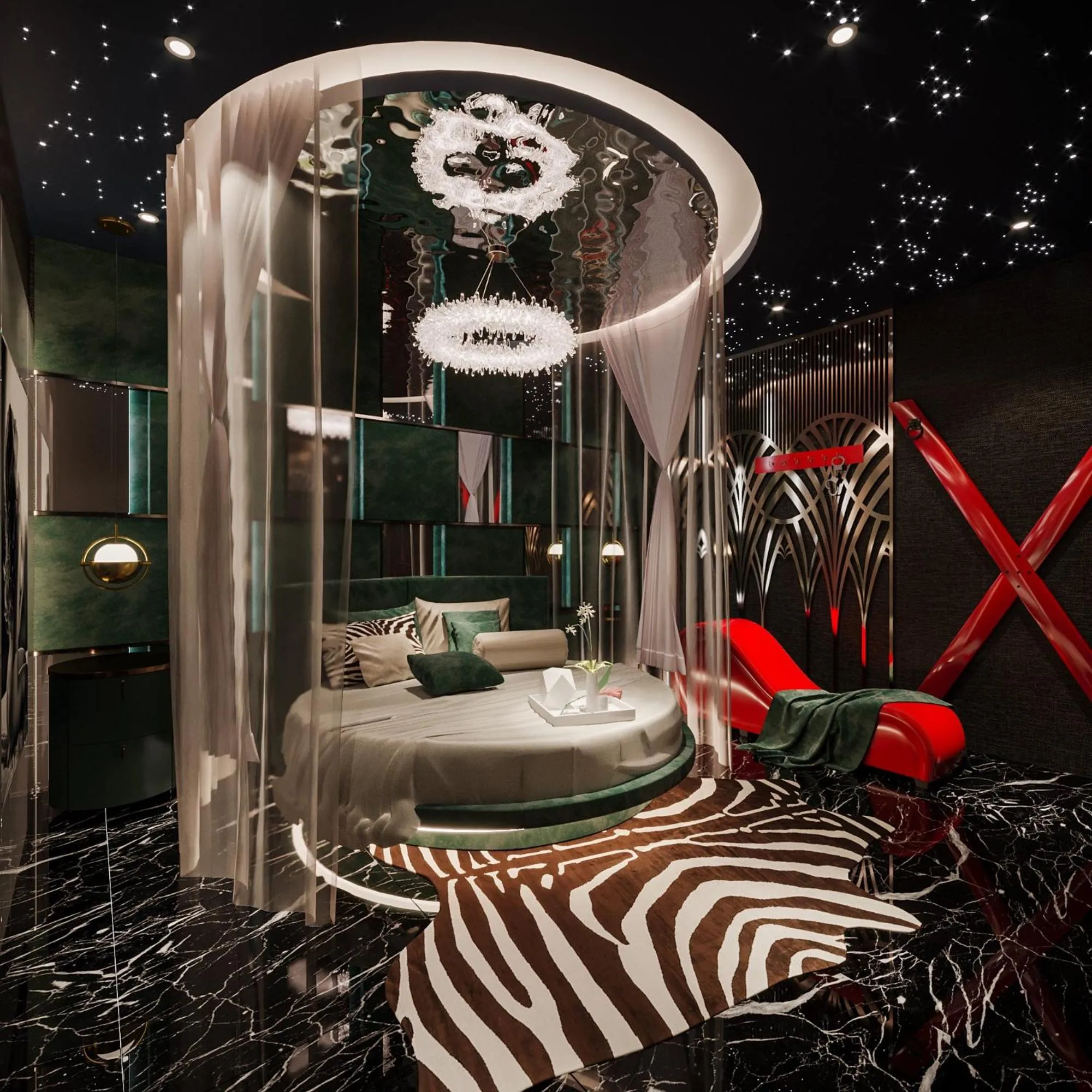 Deluxe King Room in Monaco Hotel