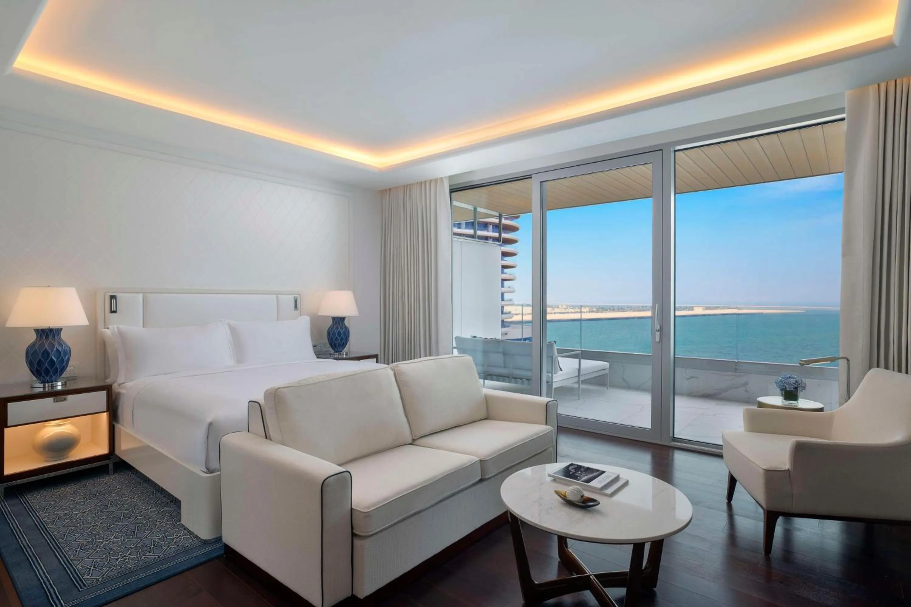 King Studio with Sea View in Waldorf Astoria Doha Lusail