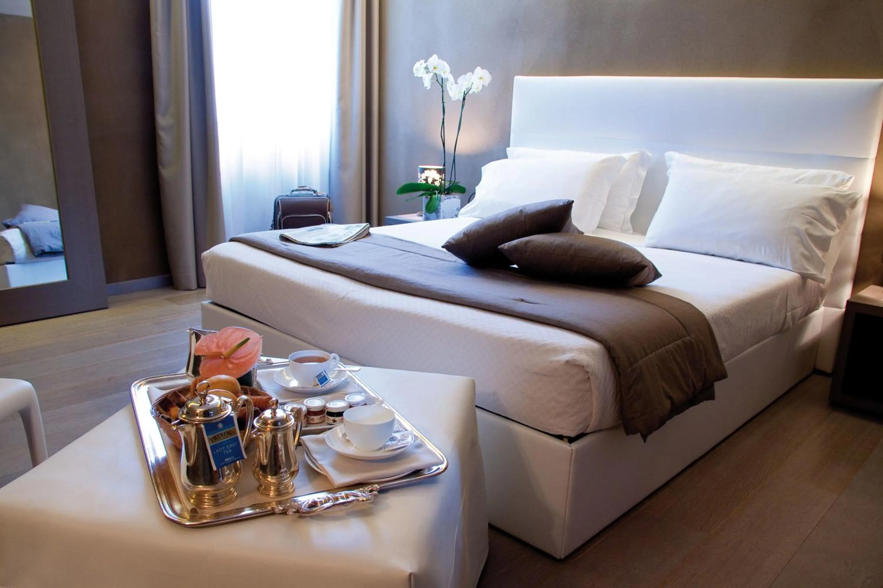 Double or Twin Room with Garden View in Hotel San Rocco