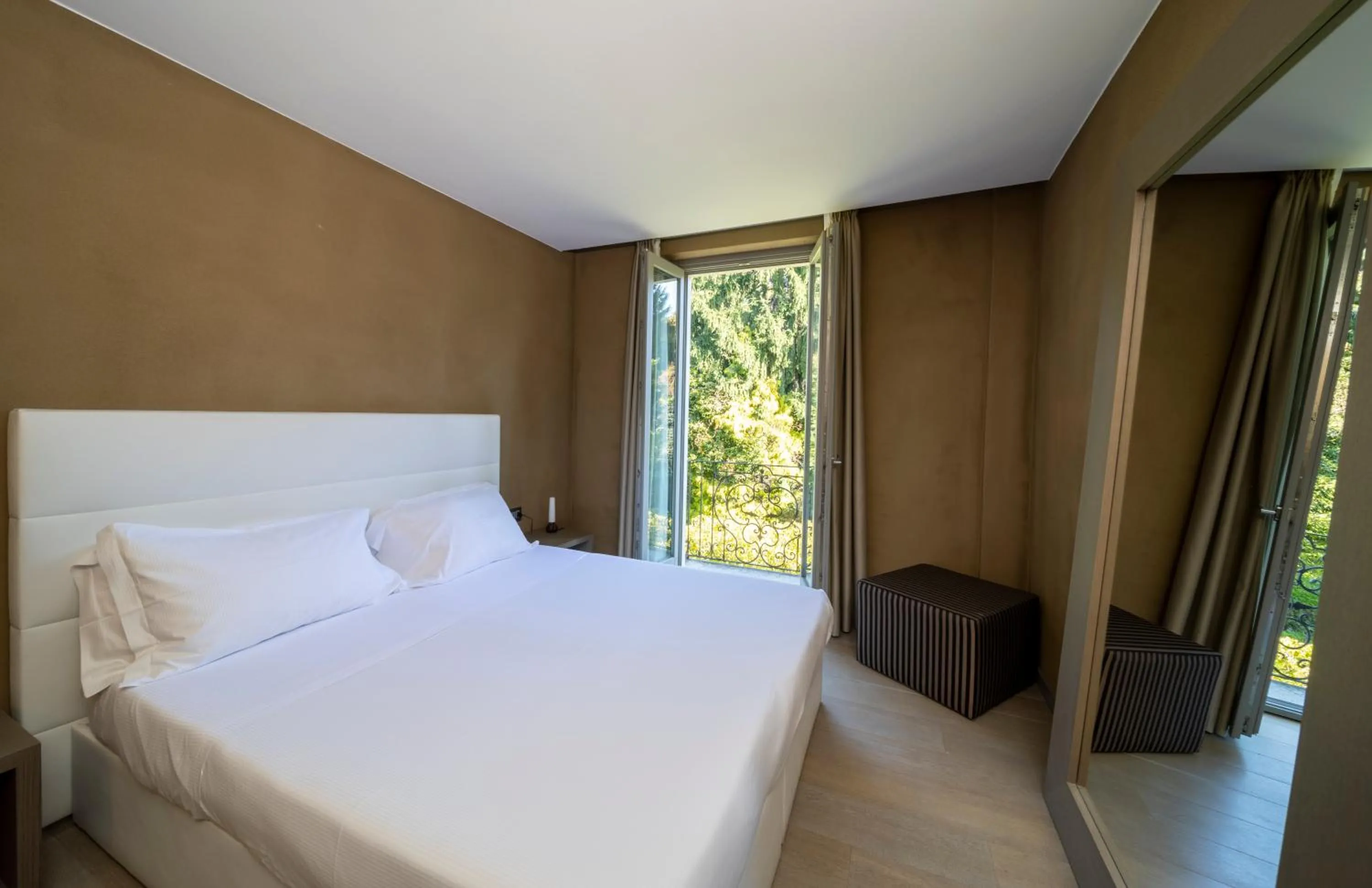 Double or Twin Room with Garden View - single occupancy in Hotel San Rocco