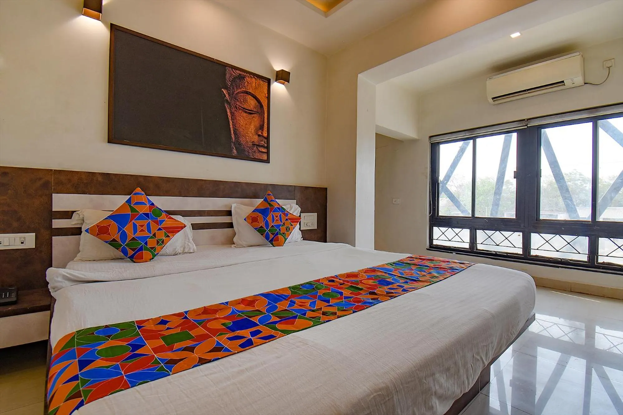 Deluxe Room - single occupancy in FabHotel Royce Studio Apartments - Nr Pune International Airport