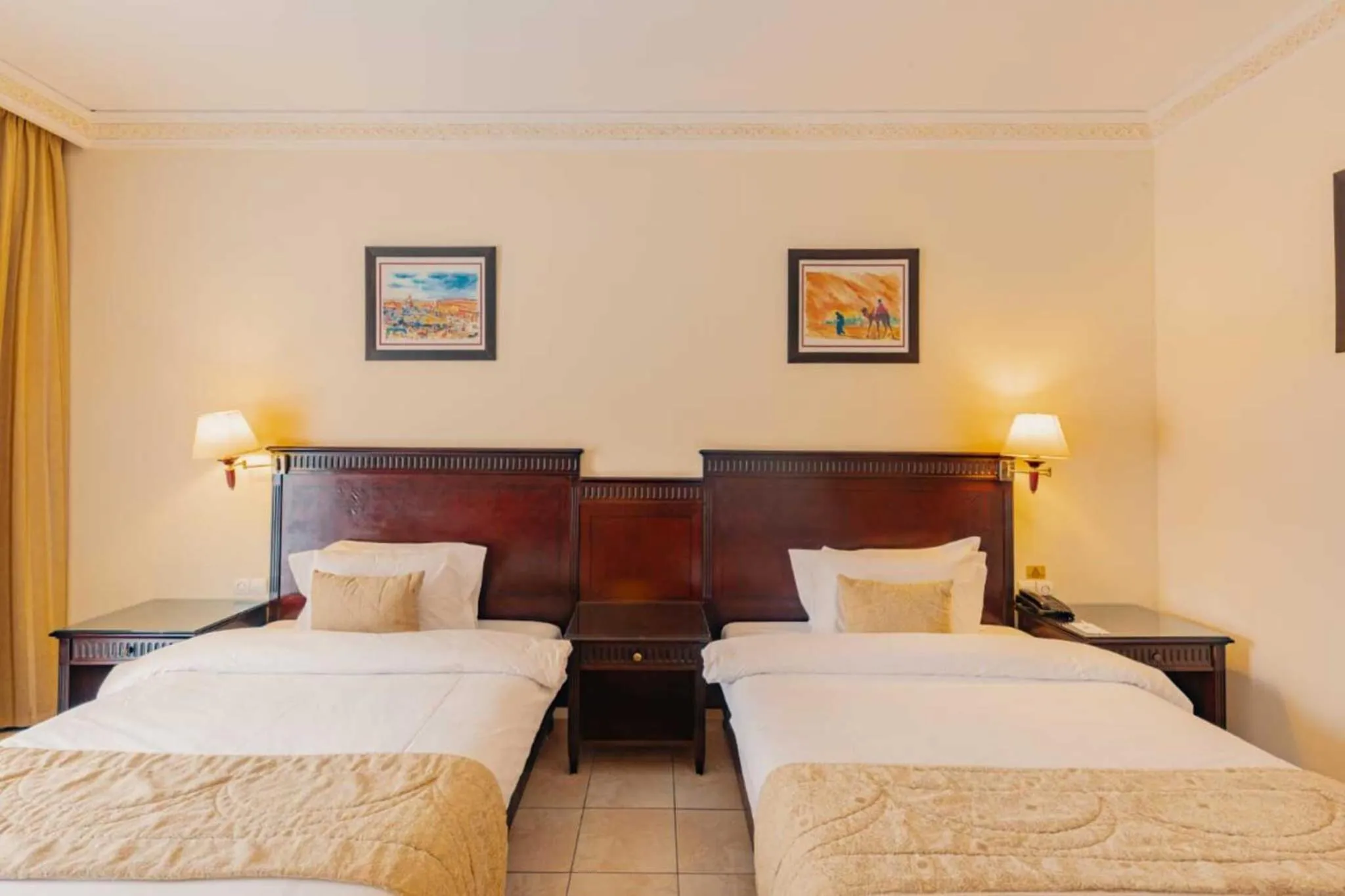 Twin Room with Pool View in Grand Mogador Agdal & Spa