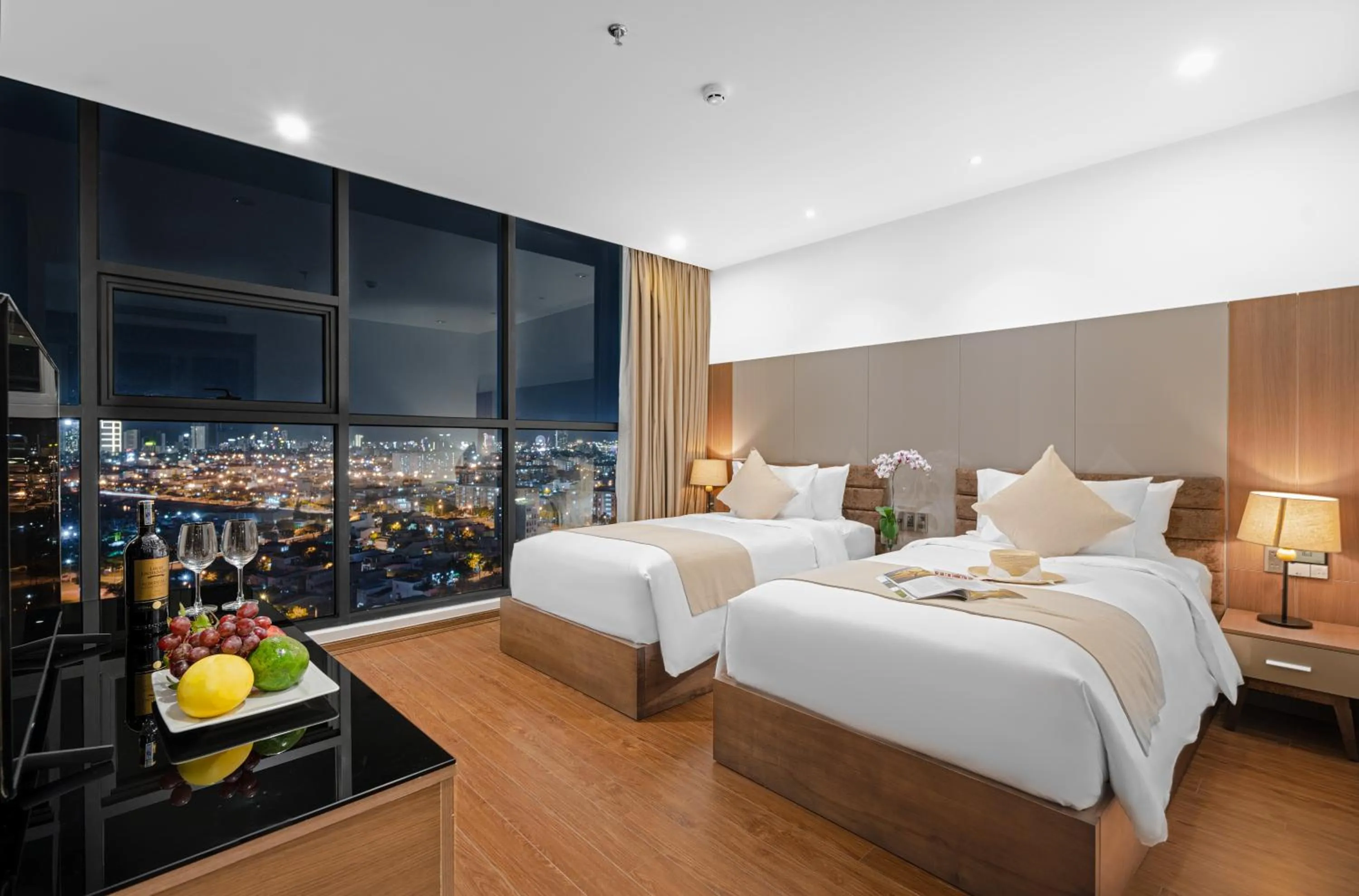Premium Twin Room with Panoramic View - single occupancy in Alan Sea Hotel Danang