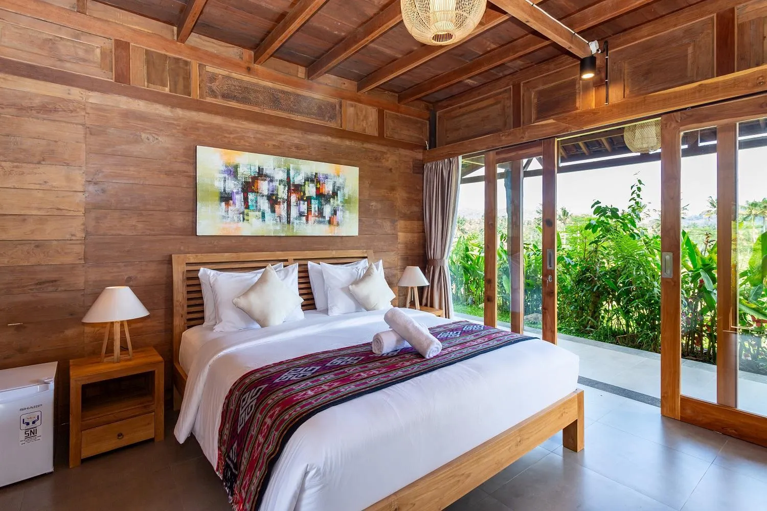 Double Room with Garden View in Kubu Sakian Villa and Restaurant Sidemen