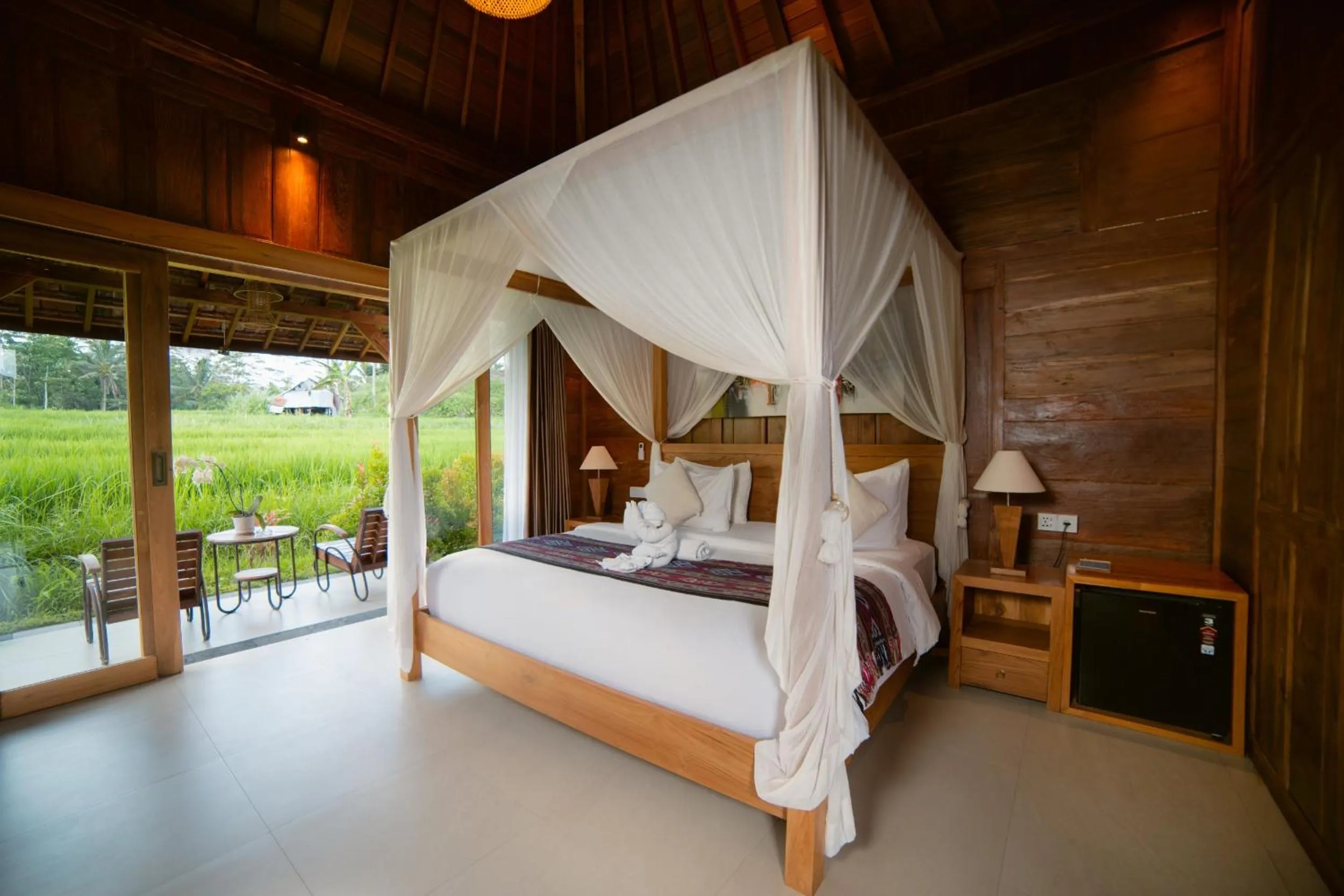 Villa Garden View Double Bed in Kubu Sakian Villa and Restaurant Sidemen