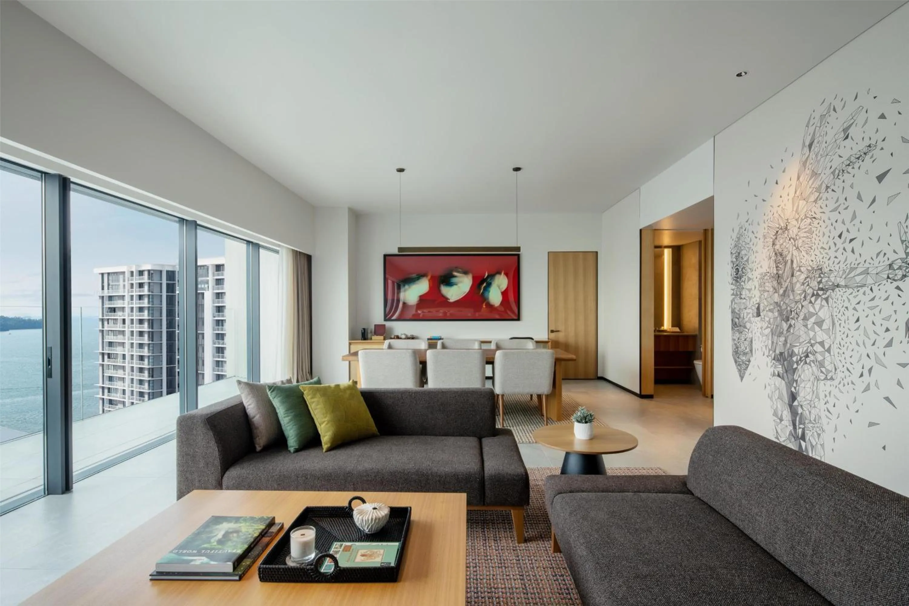 King Suite with Sea View in Hyatt Centric Kota Kinabalu