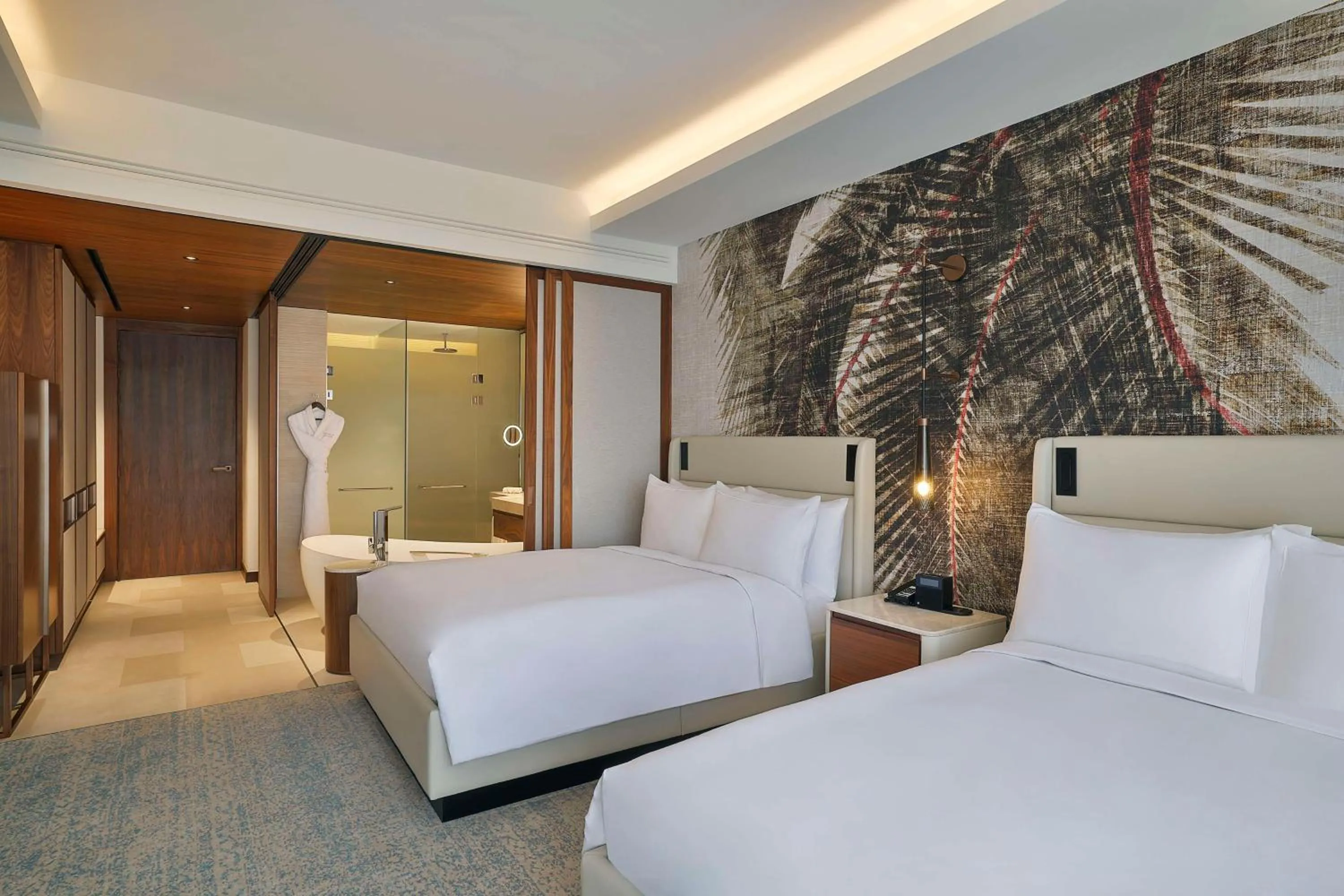 Deluxe Queen Room with Two Queen Beds in Conrad Rabat Arzana