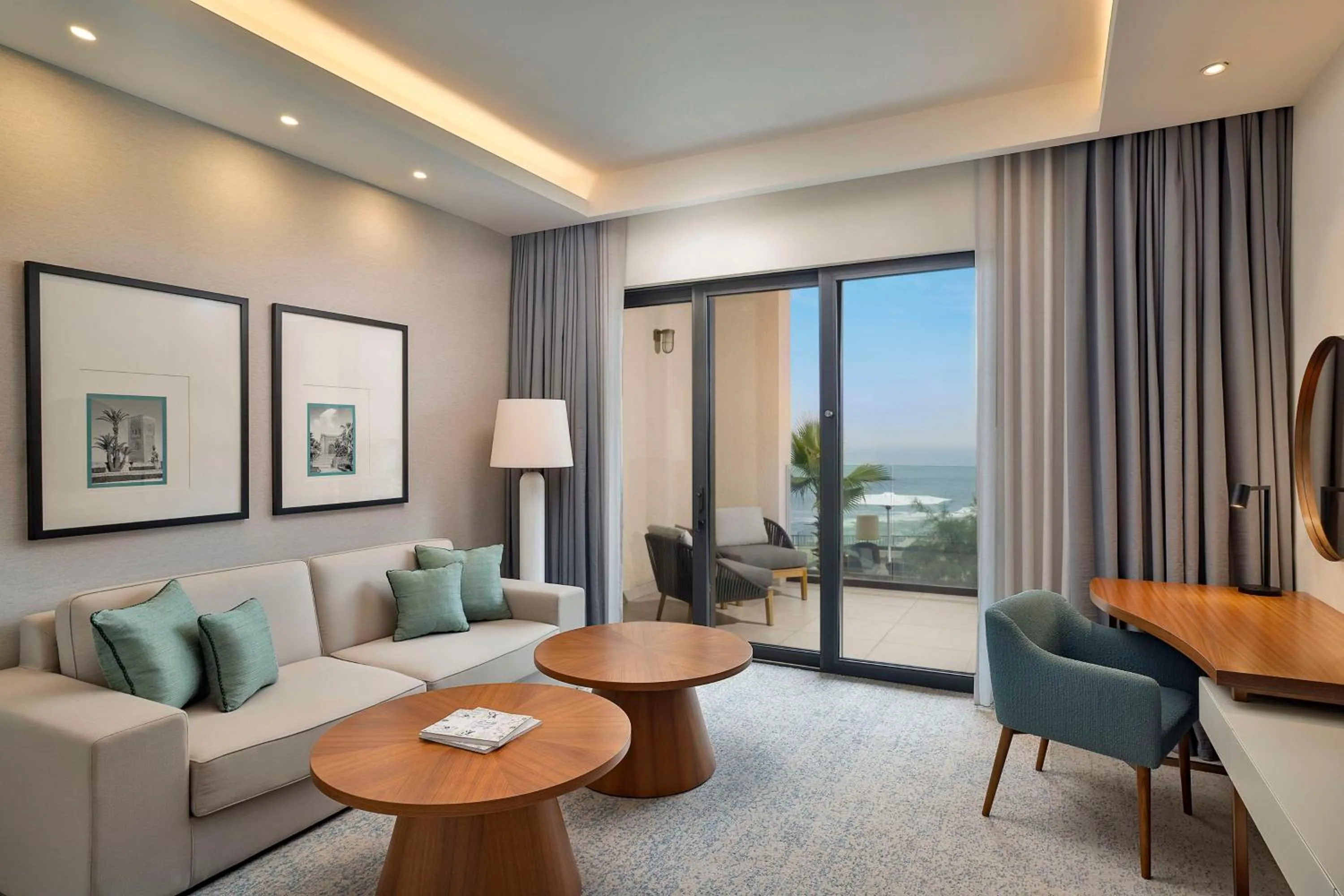 Junior King Suite with Ocean View in Conrad Rabat Arzana