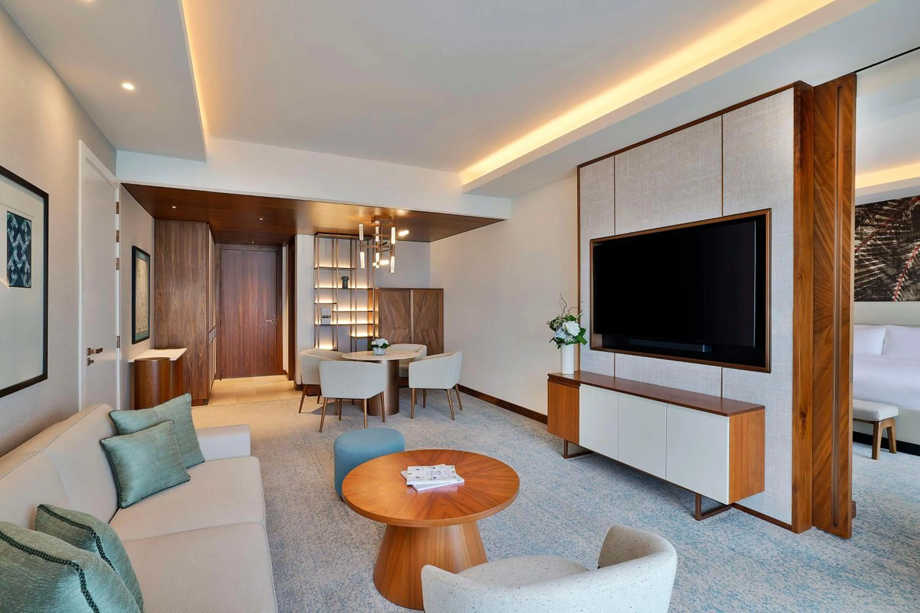 One-Bedroom King Suite with Ocean View in Conrad Rabat Arzana