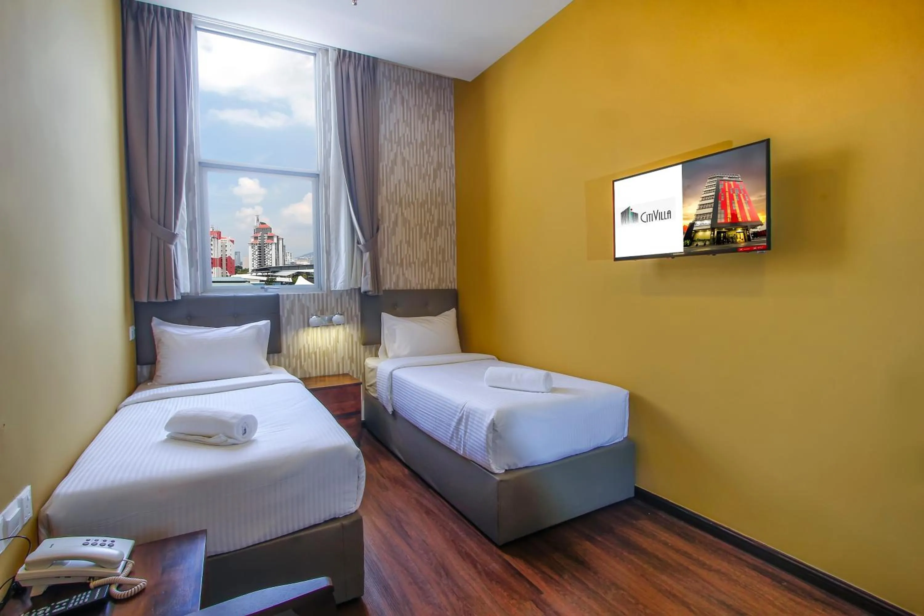 Deluxe Twin Room in CitiVilla Hotel Penang
