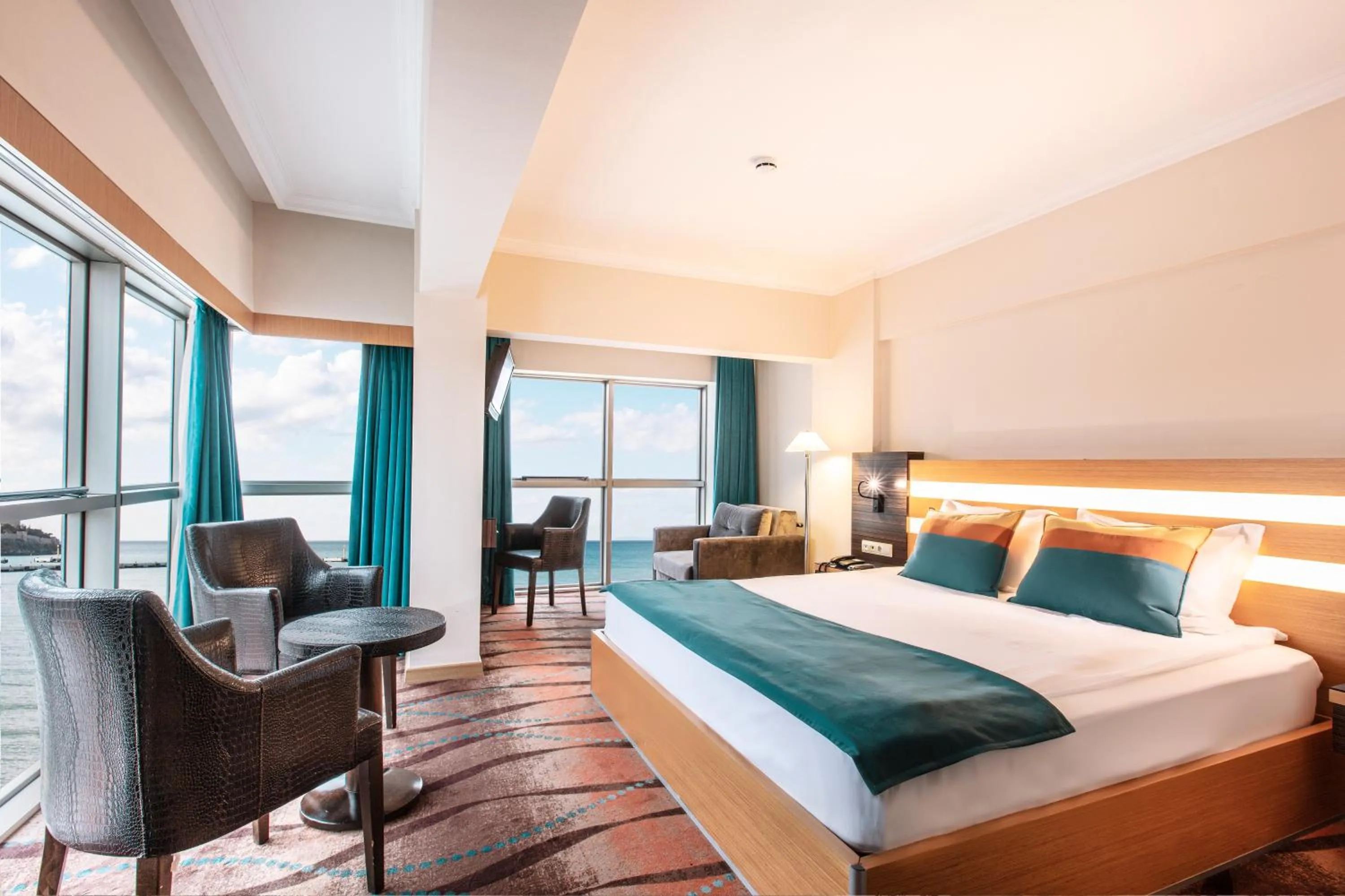 Deluxe Double Room with Sea View in Hotel Ilayda