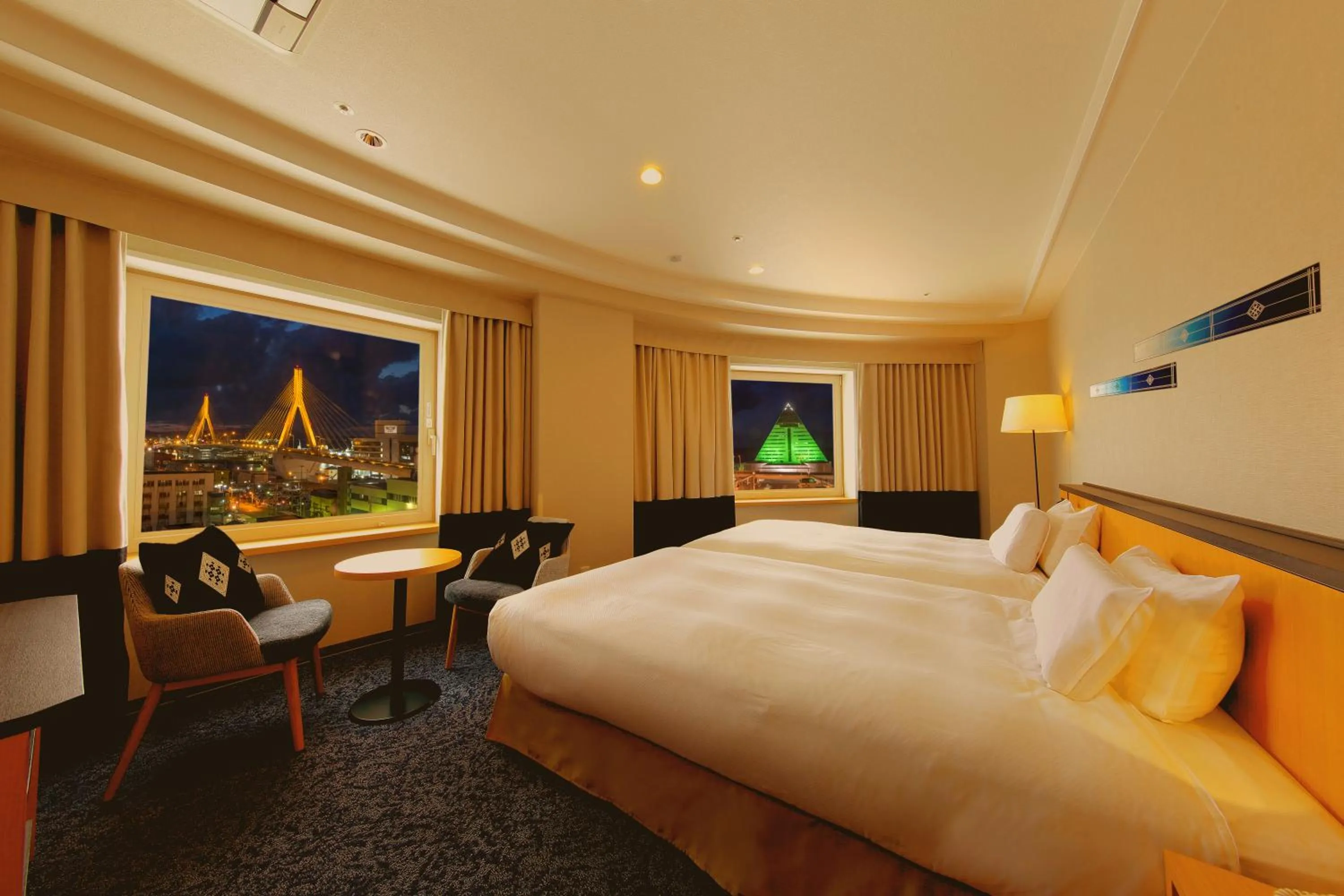 Deluxe Comfort Corner Twin Room - Non-Smoking-2025Renovated in Hotel JAL City Aomori