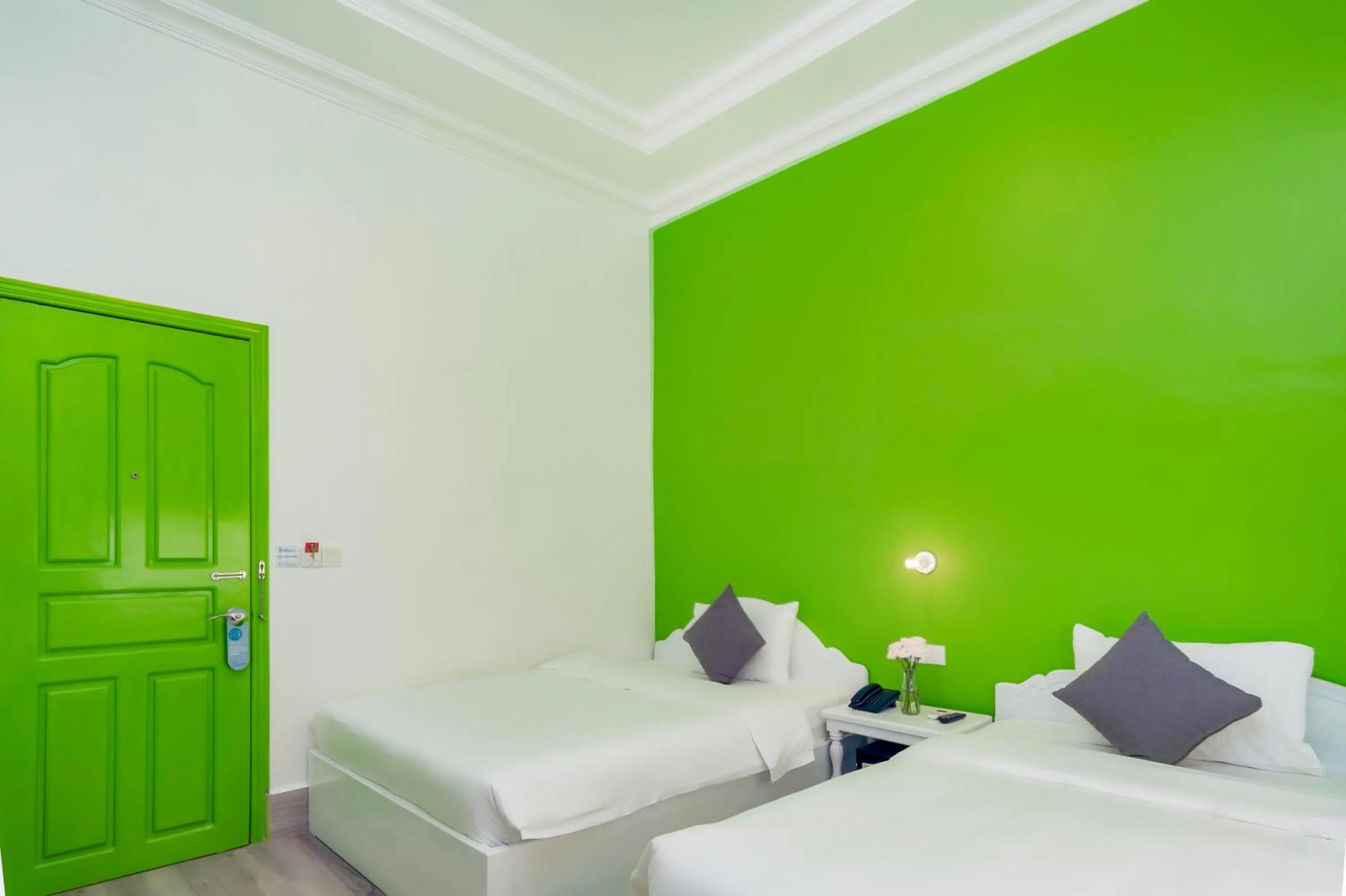 Superior Twin Room - single occupancy in Glow Inn Siem Reap