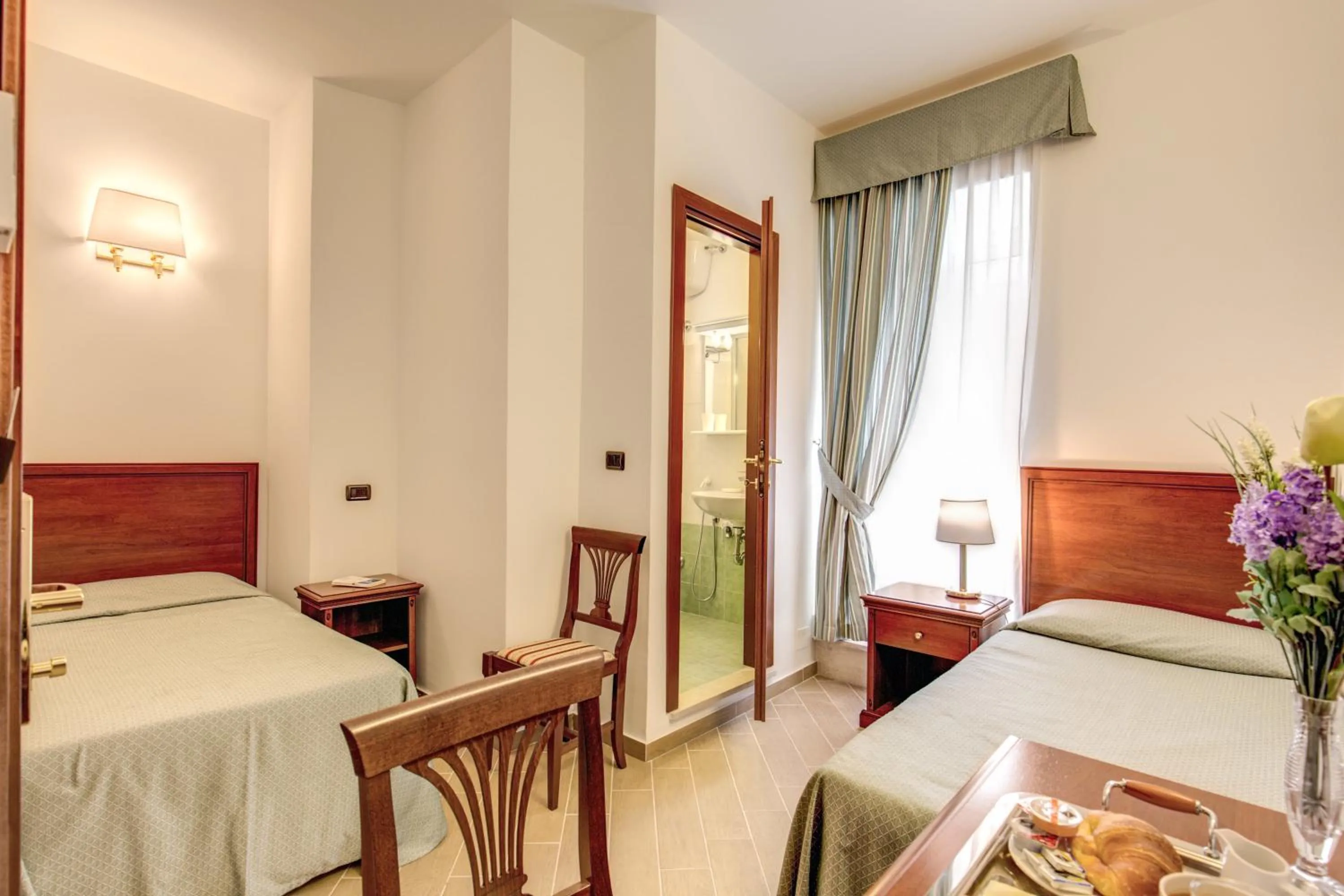 Twin Room in Hotel Flavio