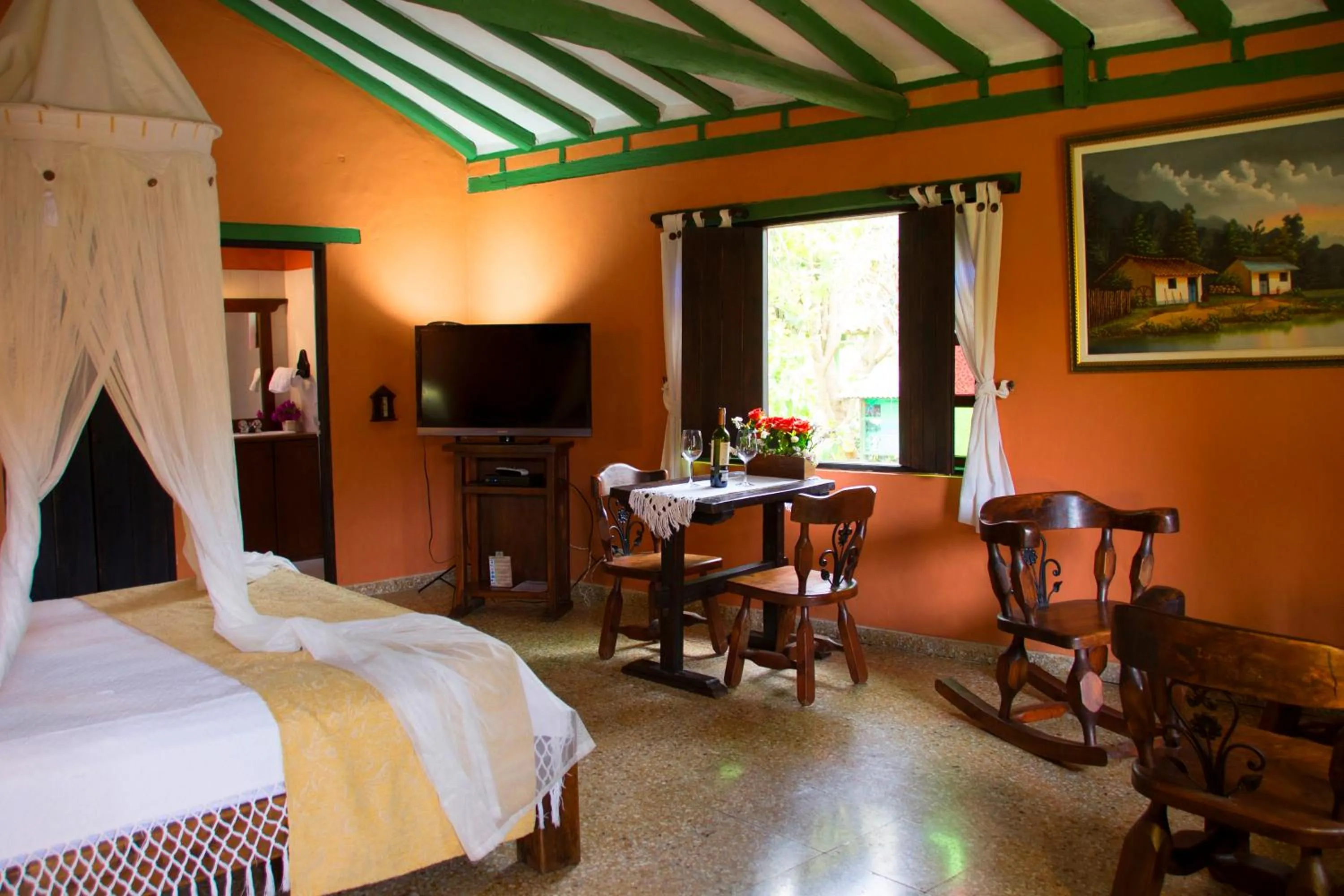 Double Room with Spa Bath in Hotel Boutique Iguaque Campestre Spa & Ecolodge