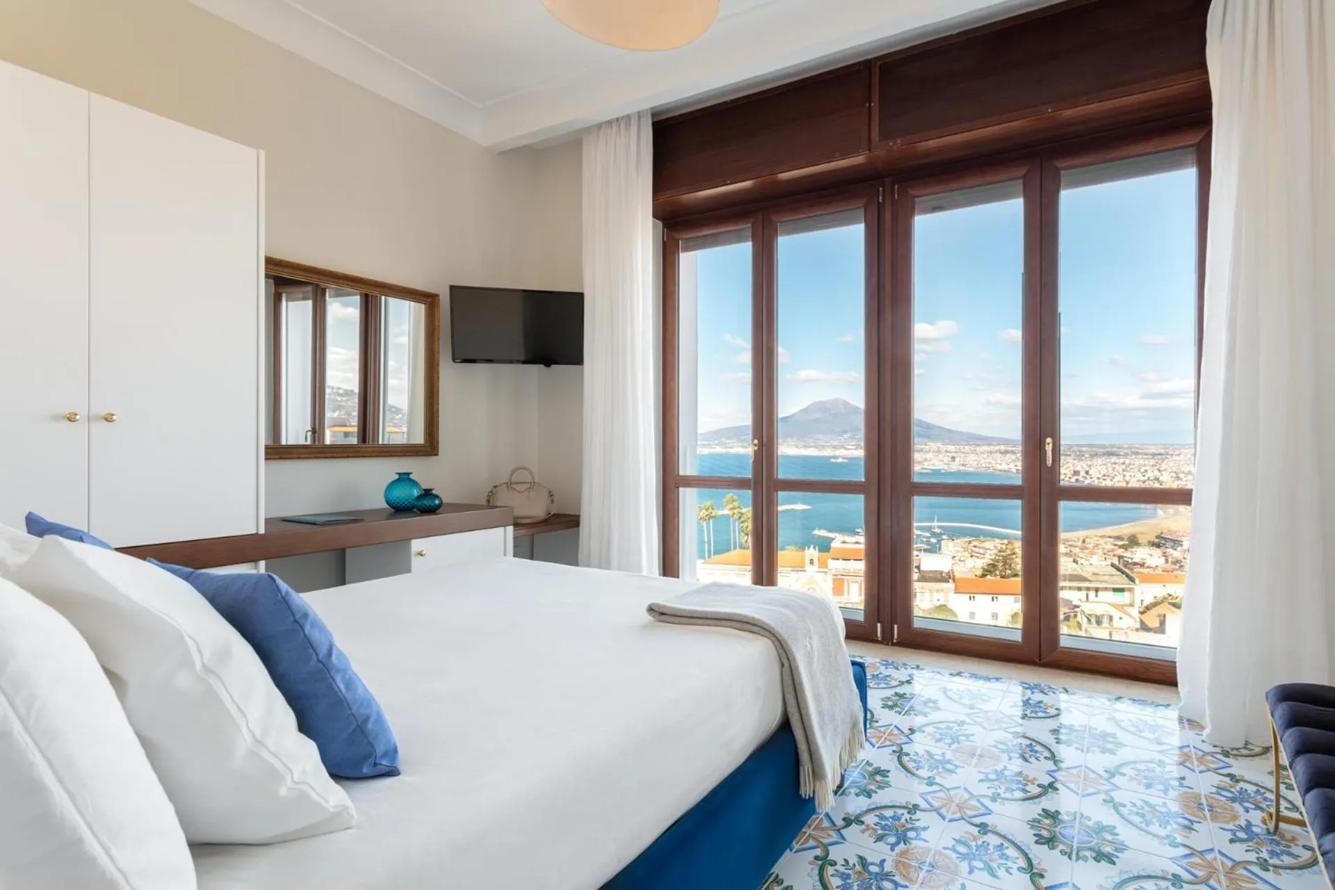 Deluxe Double Room with Sea View in Experience Boutique Hotel - Villa Cimmino