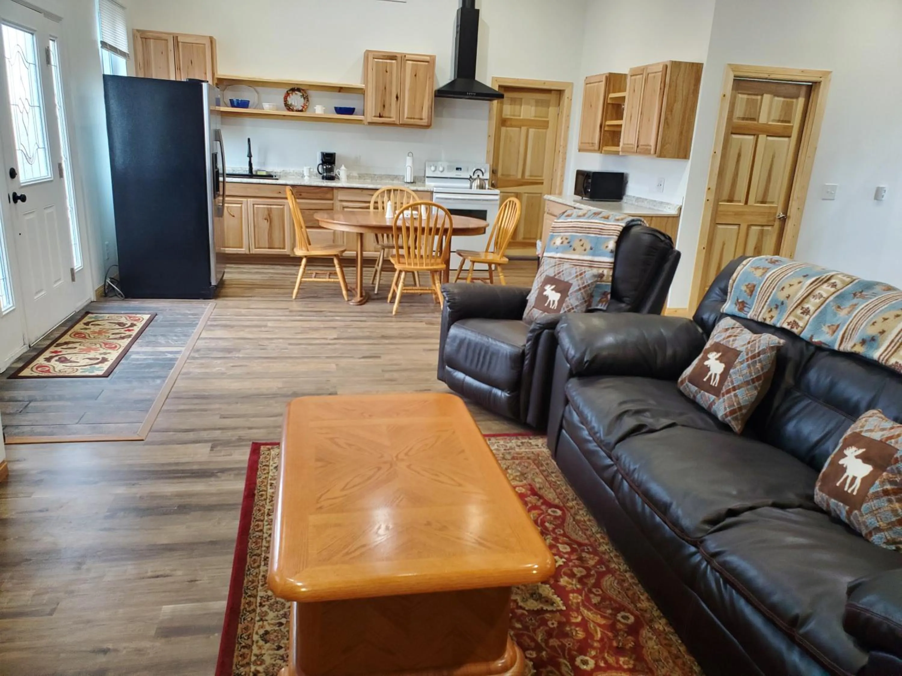 Living room in Dream Drift Motel