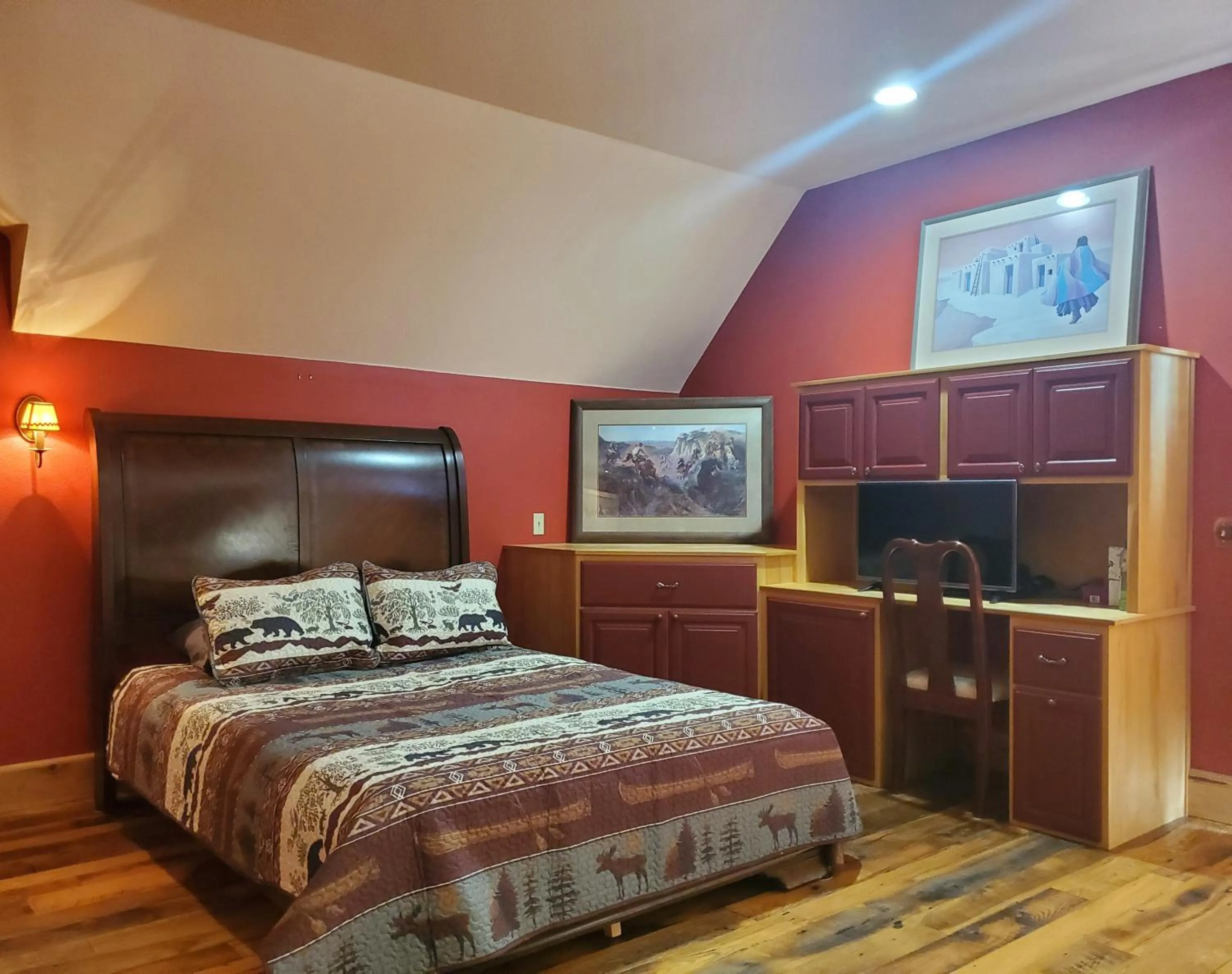 Bed in Dream Drift Motel