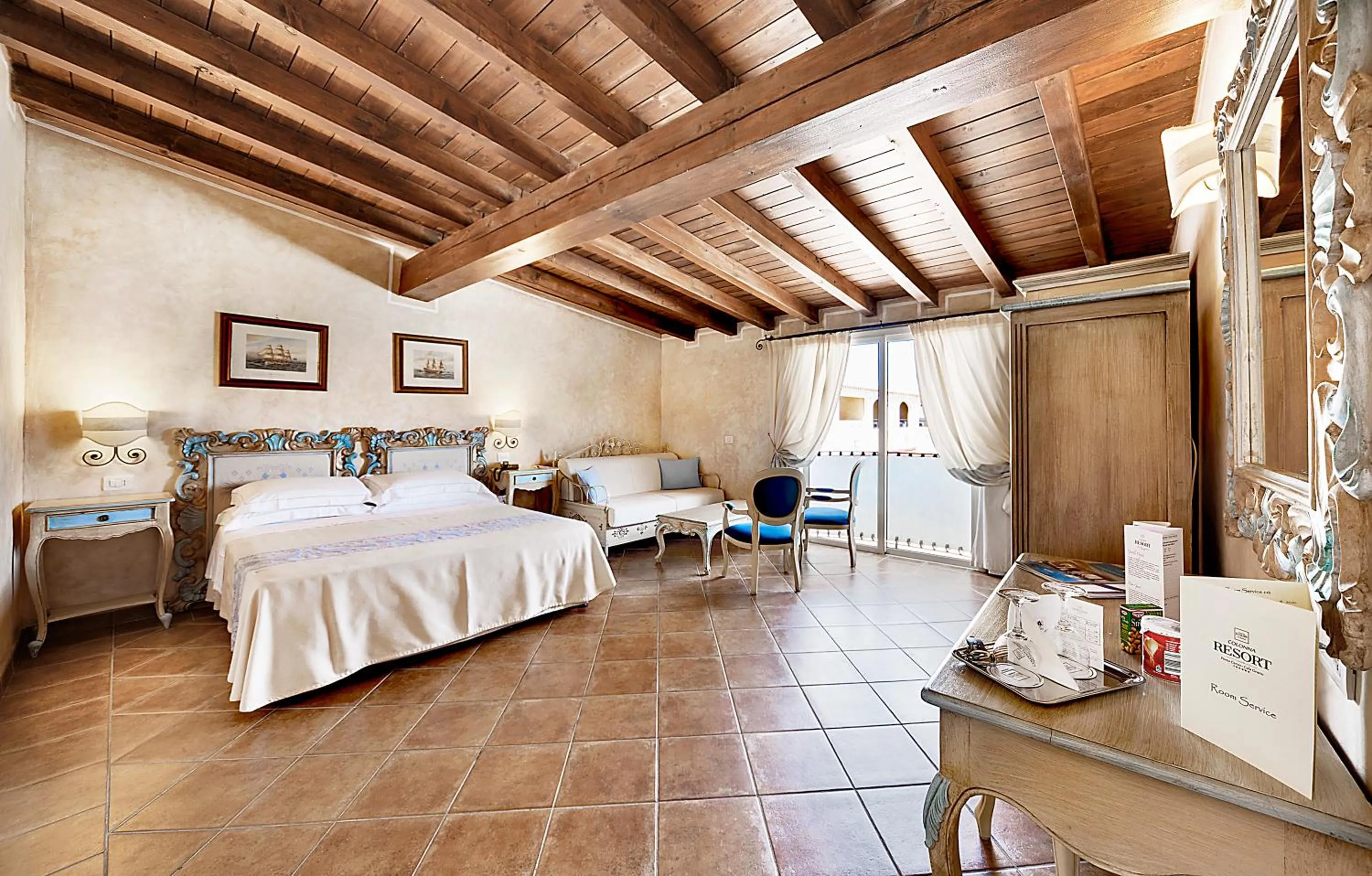 Deluxe Double or Twin Room with Sea View in COLONNA RESORT, a Colonna Luxury Beach Hotel, Porto Cervo