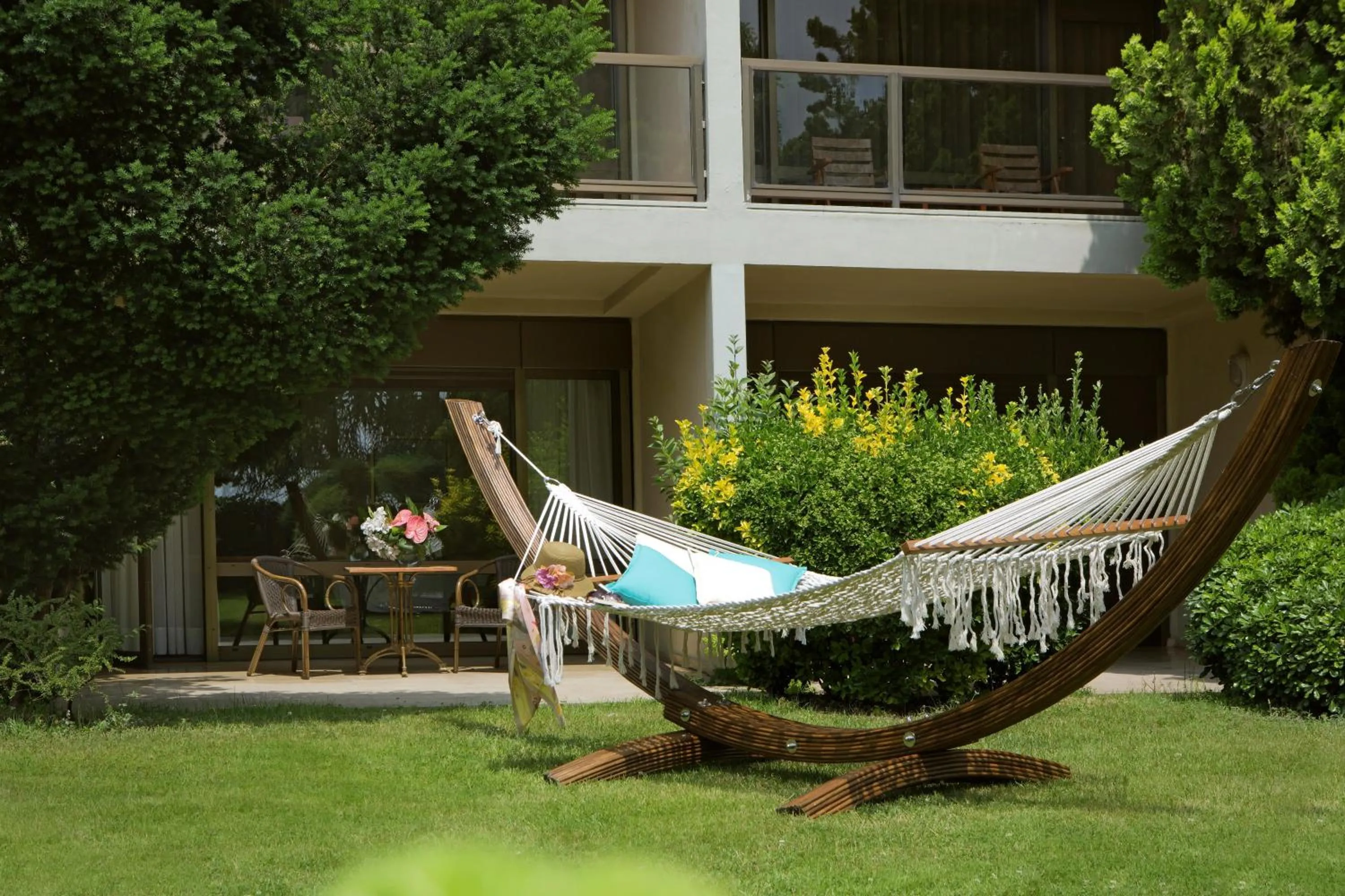 Twin Family Garden Room with Terrace in Hilton Istanbul Bosphorus