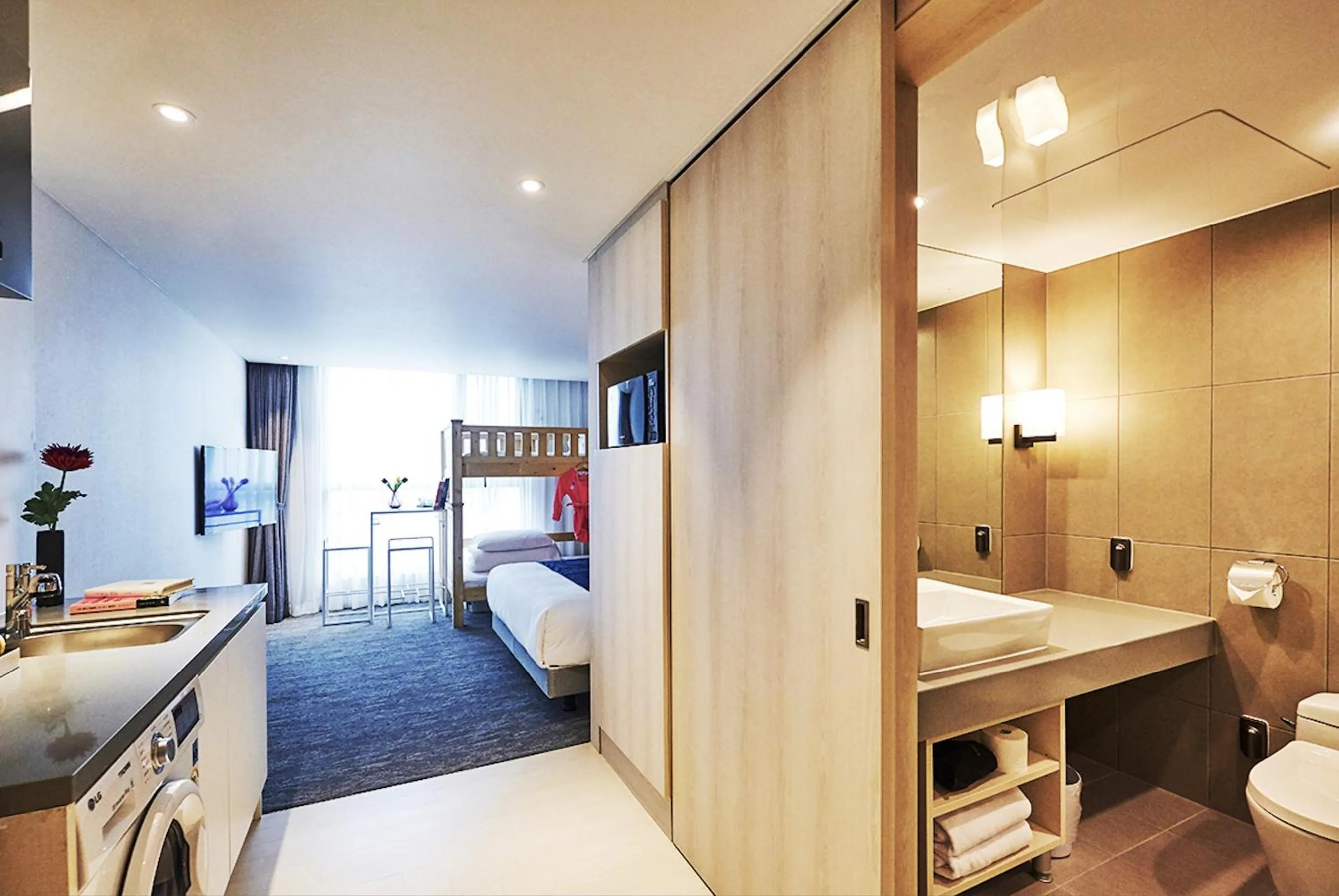 Deluxe Kids Room with Ocean View in Jeju Pureun Hotel