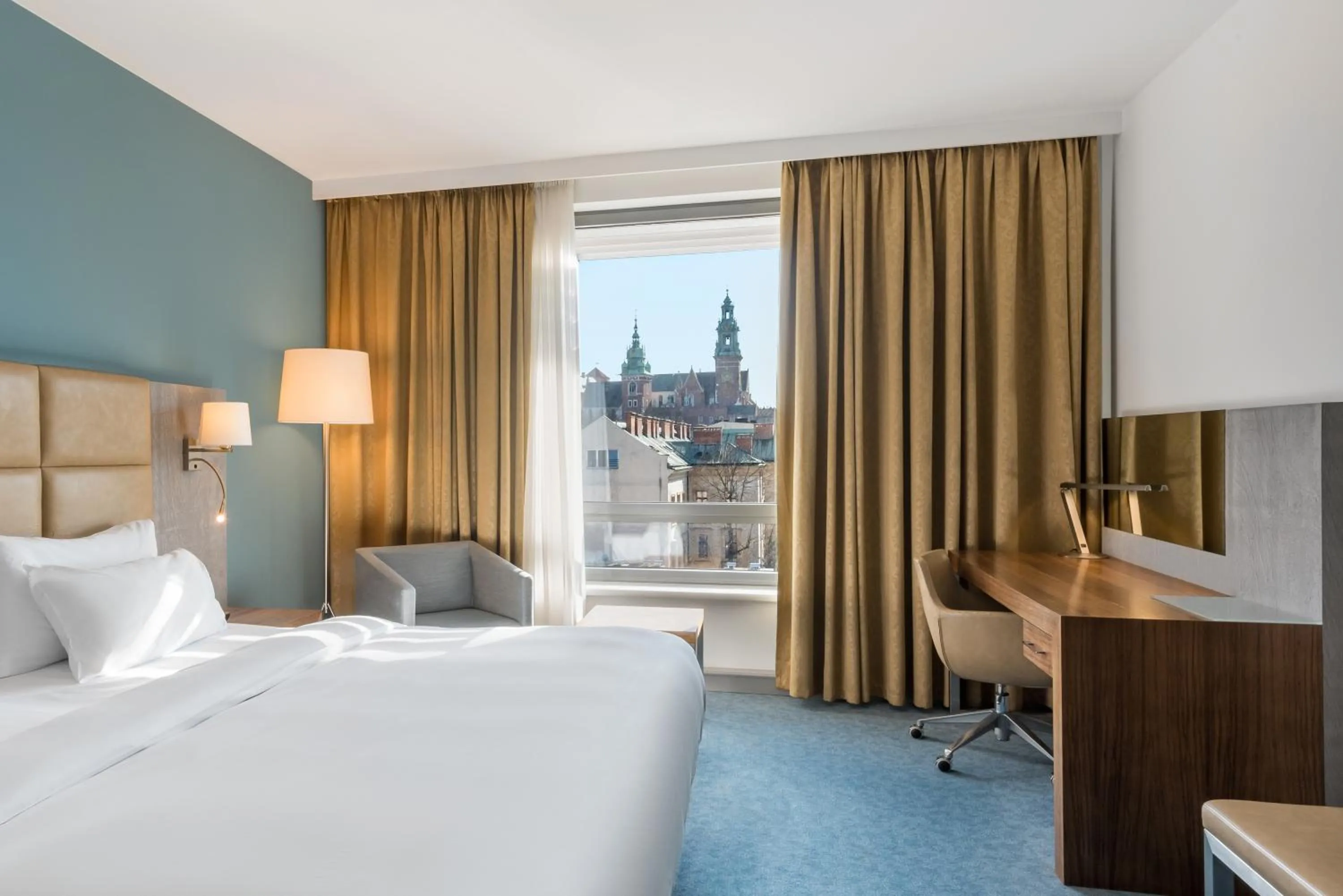 Premium Room with Old Town View in Radisson Blu Hotel Krakow