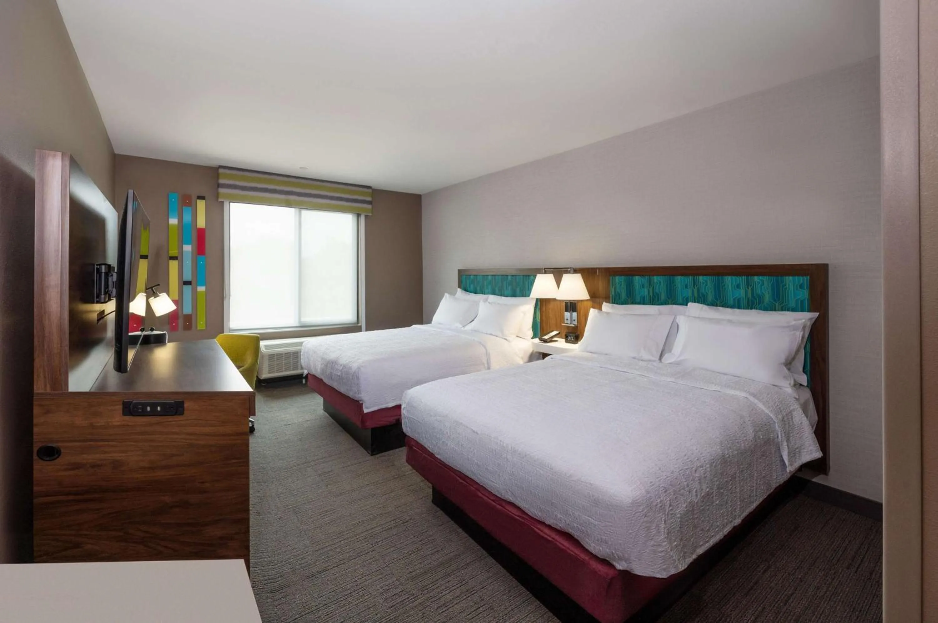 Queen Room with Two Queen Beds in Hampton Inn Needles