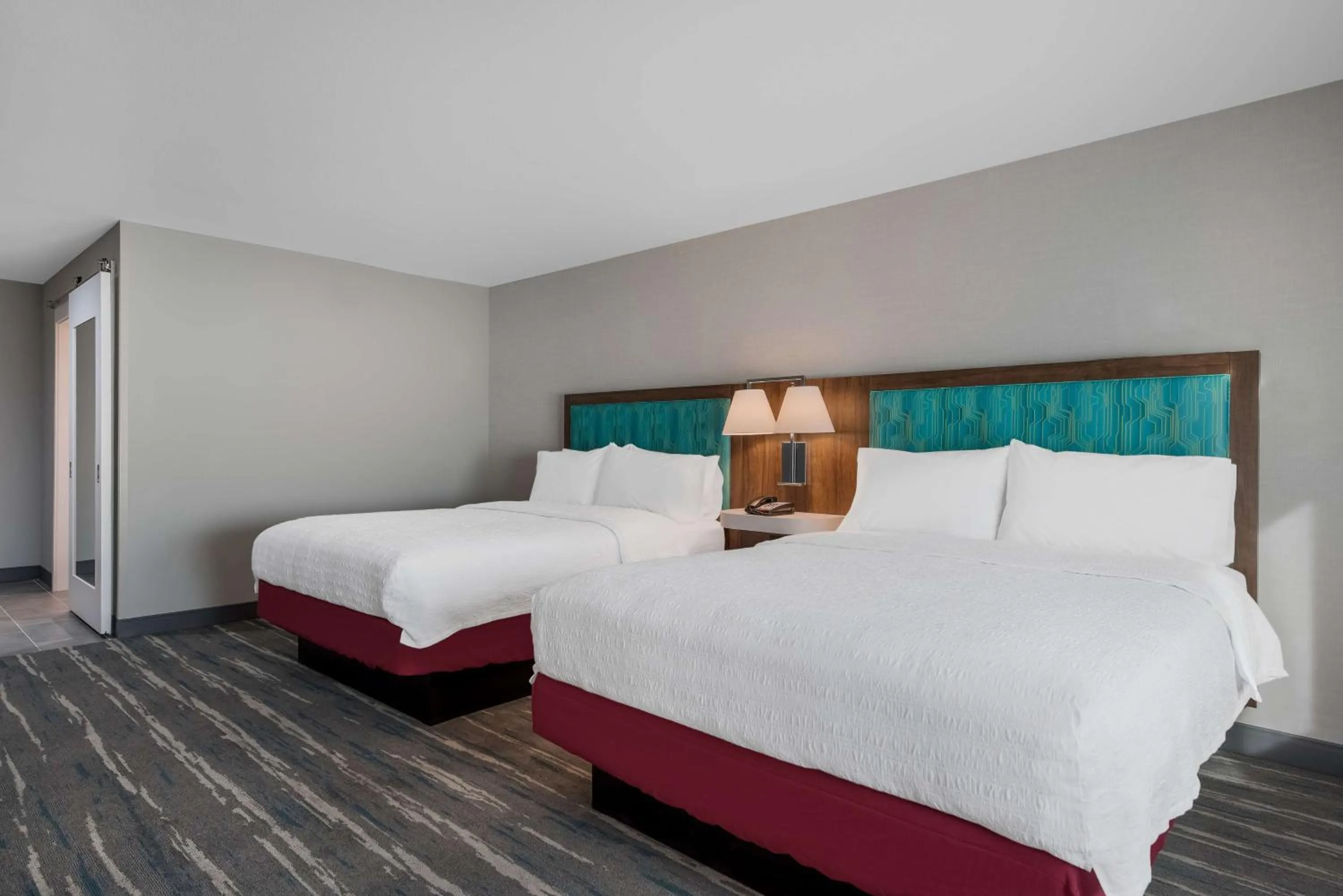 Queen Room with Two Queen Beds in Hampton Inn By Hilton Williams